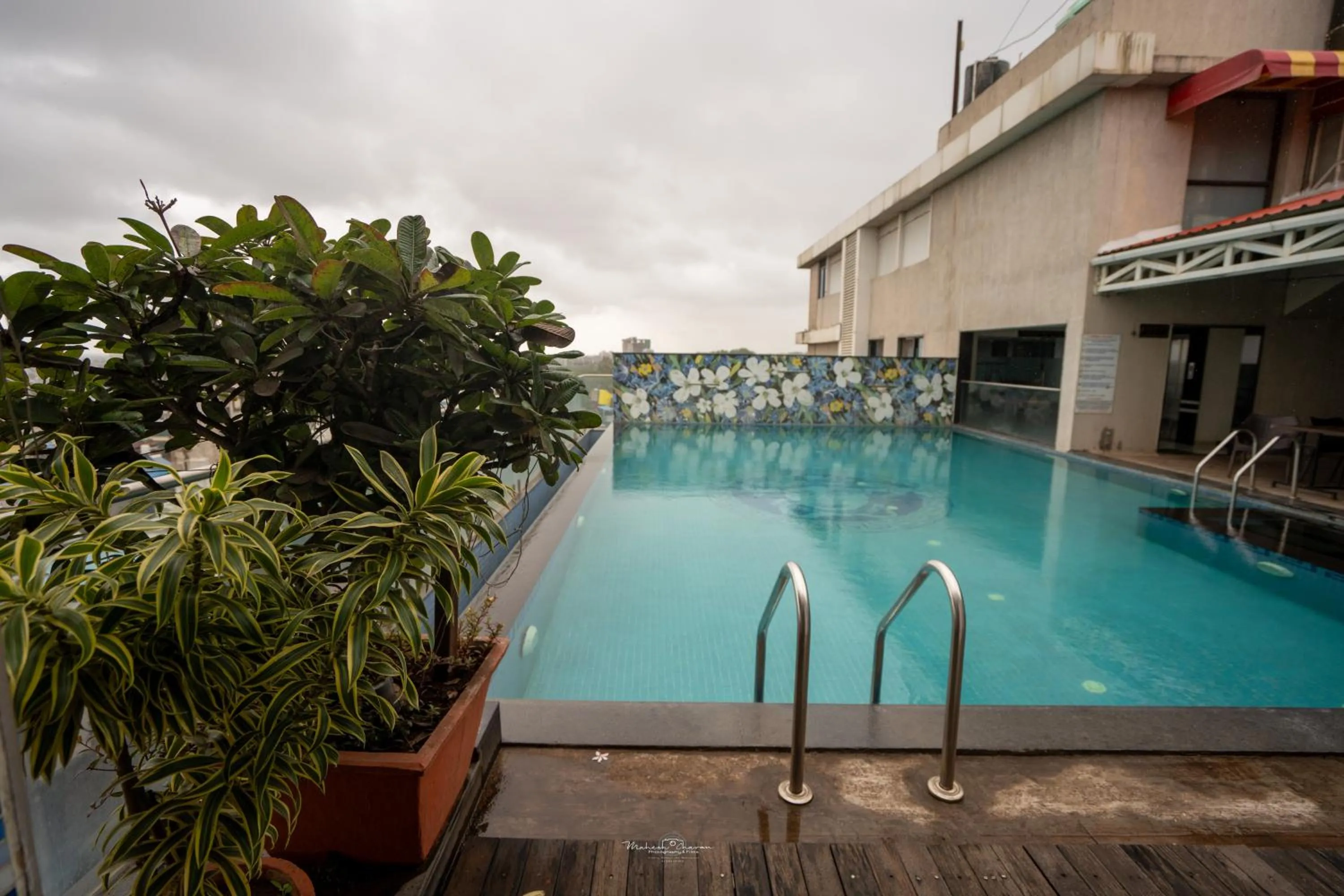 Pool view in Hotel Vrishali Executive