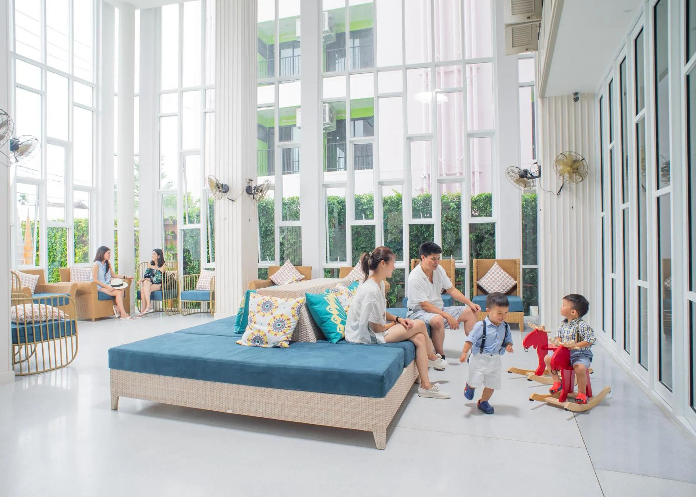 Lobby or reception in Panphuree Residence - SHA Extra Plus