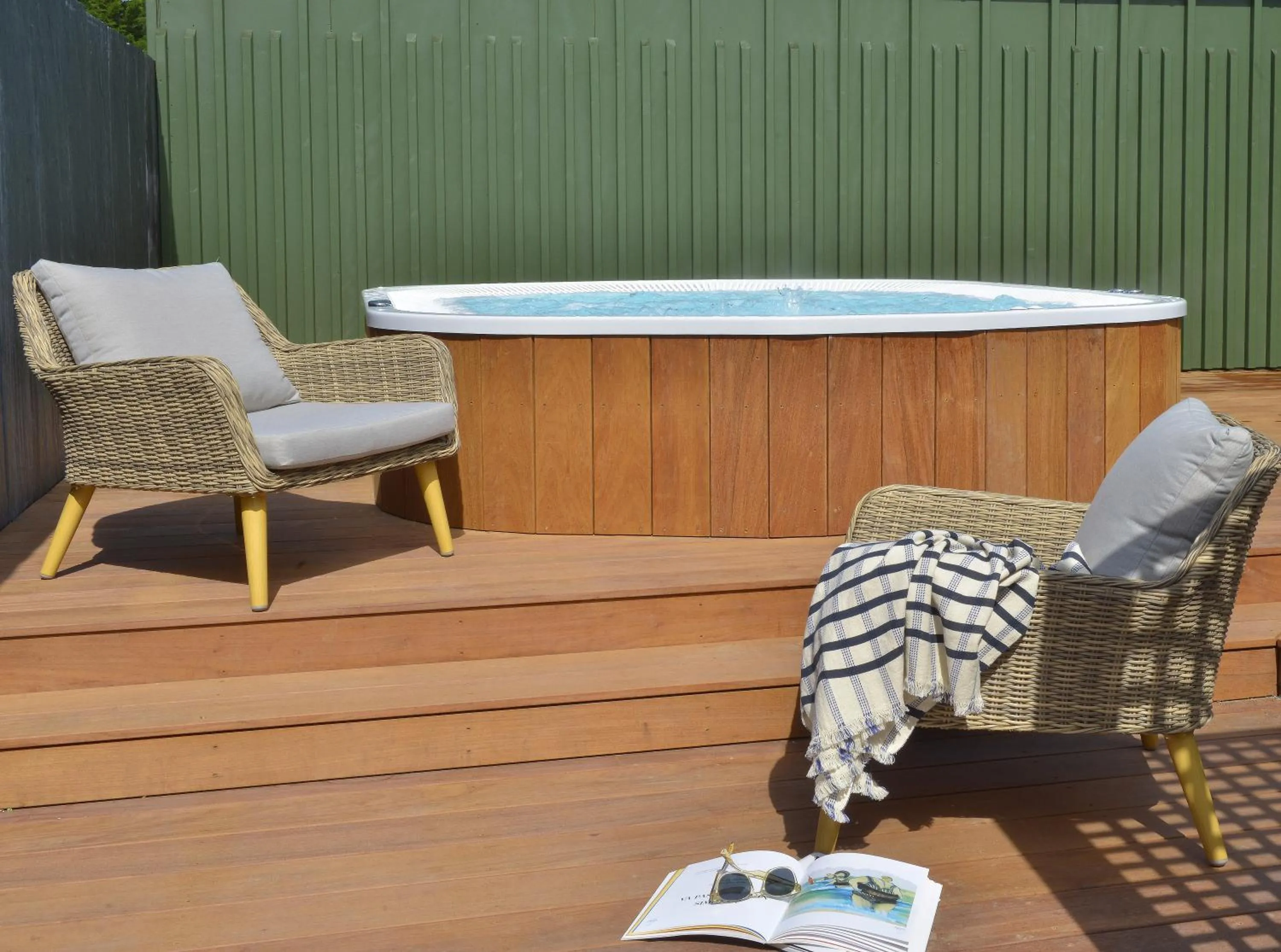 Hot Tub in Hotel De Diane