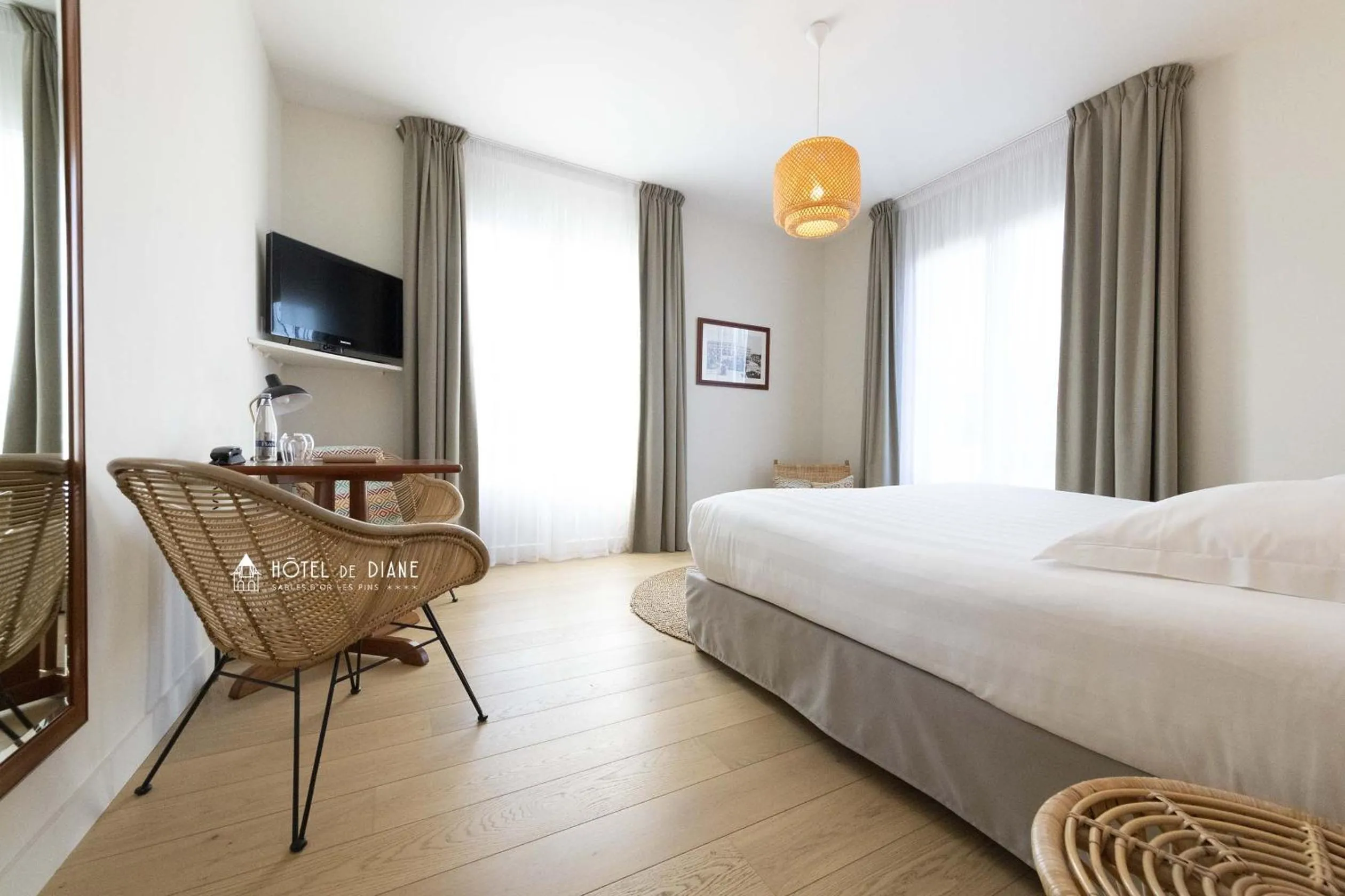 Bedroom, Bed in Hotel De Diane