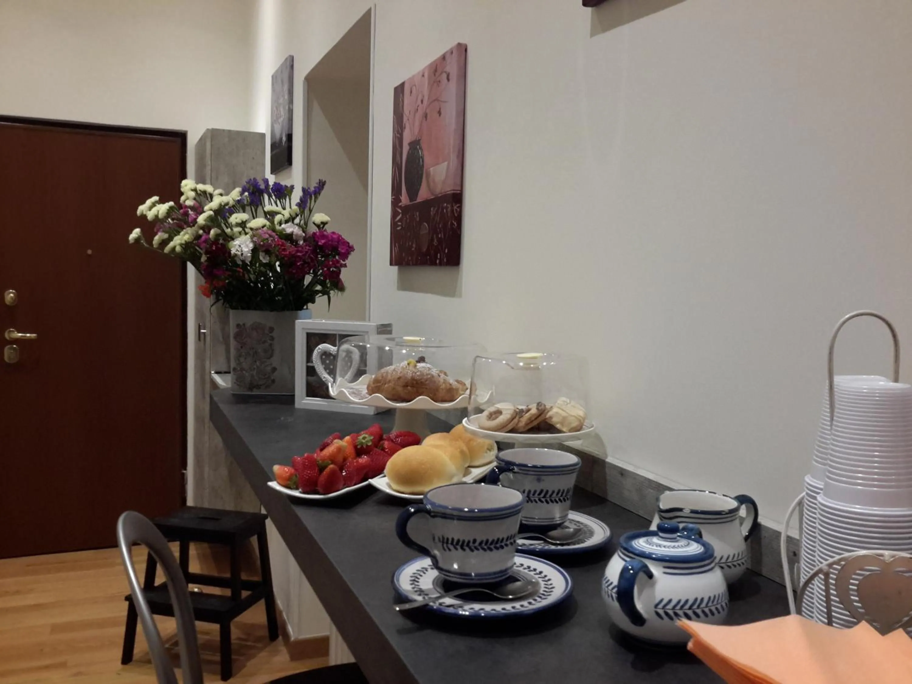 Italian breakfast in Le Stanze di Penelope