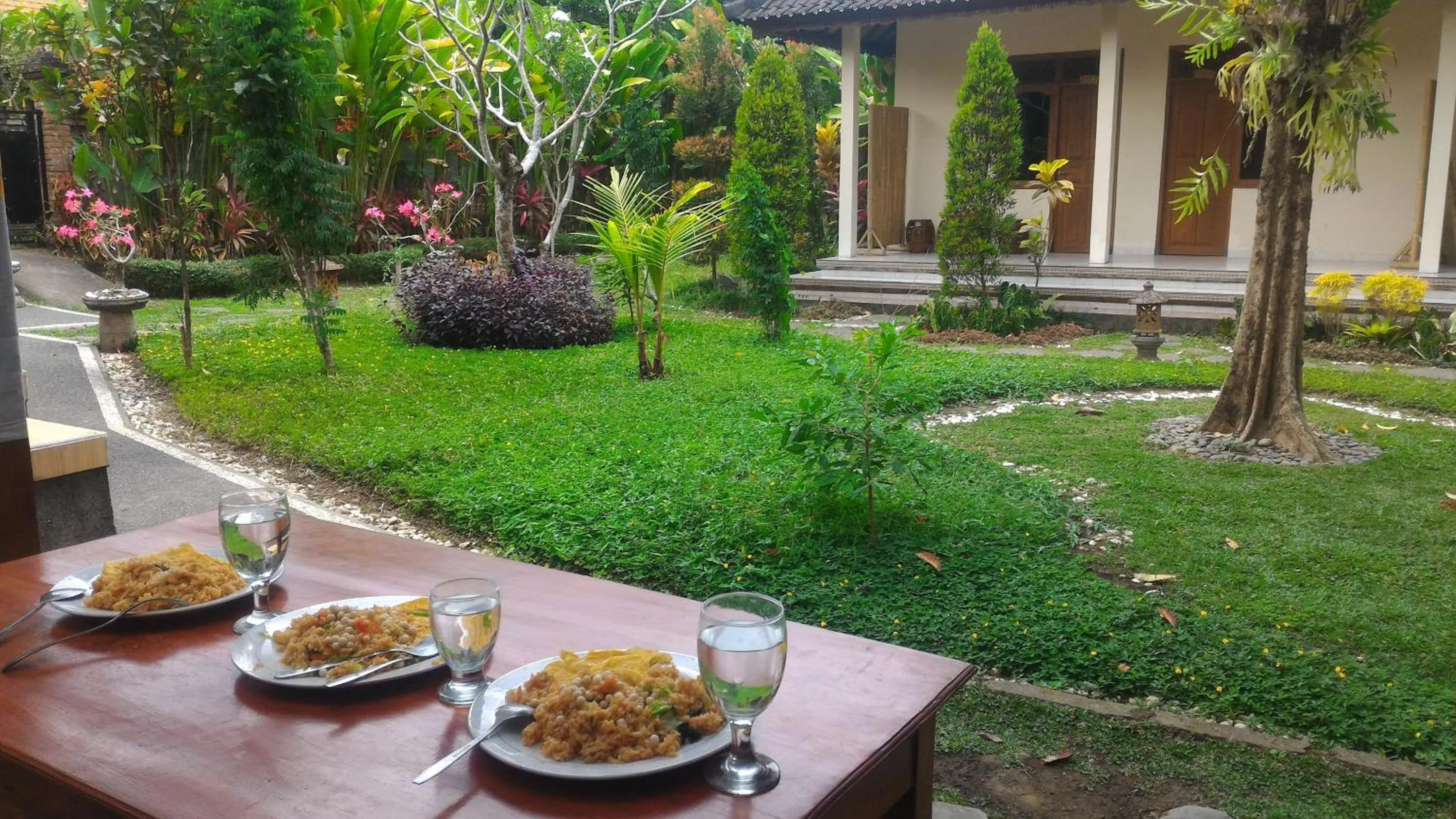 Dining area in Astawa House