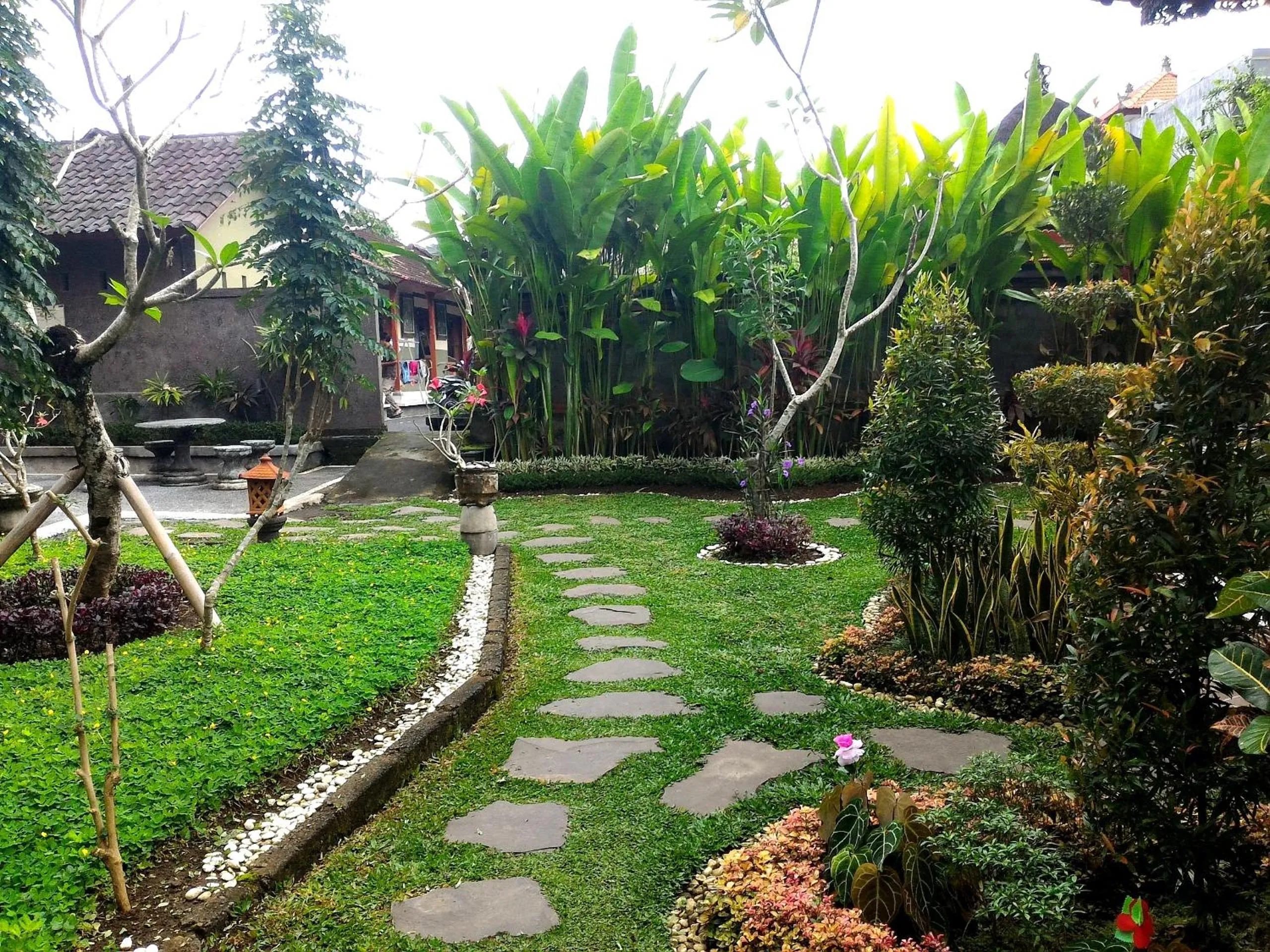 Garden in Astawa House