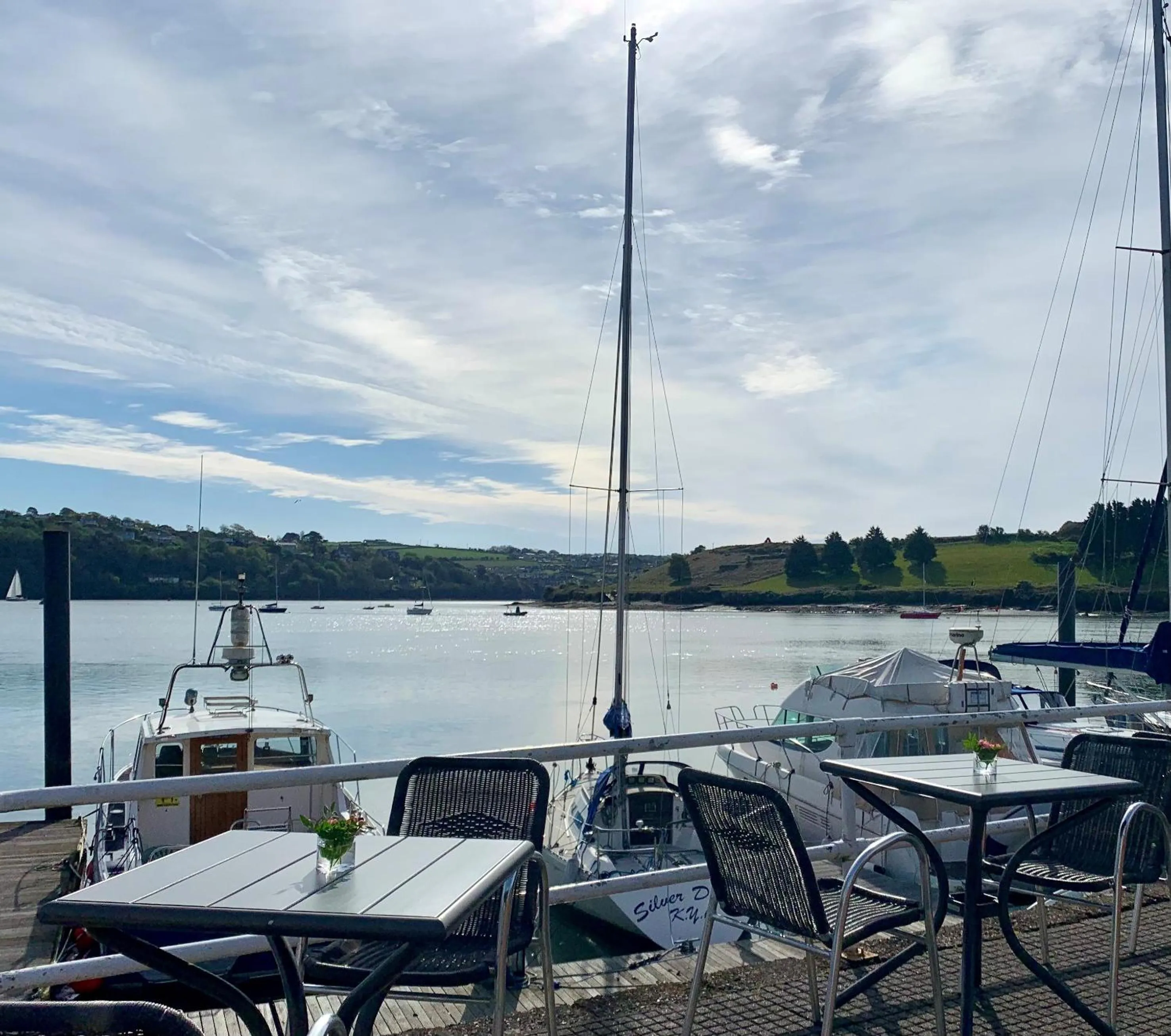 Patio in Trident Hotel Kinsale