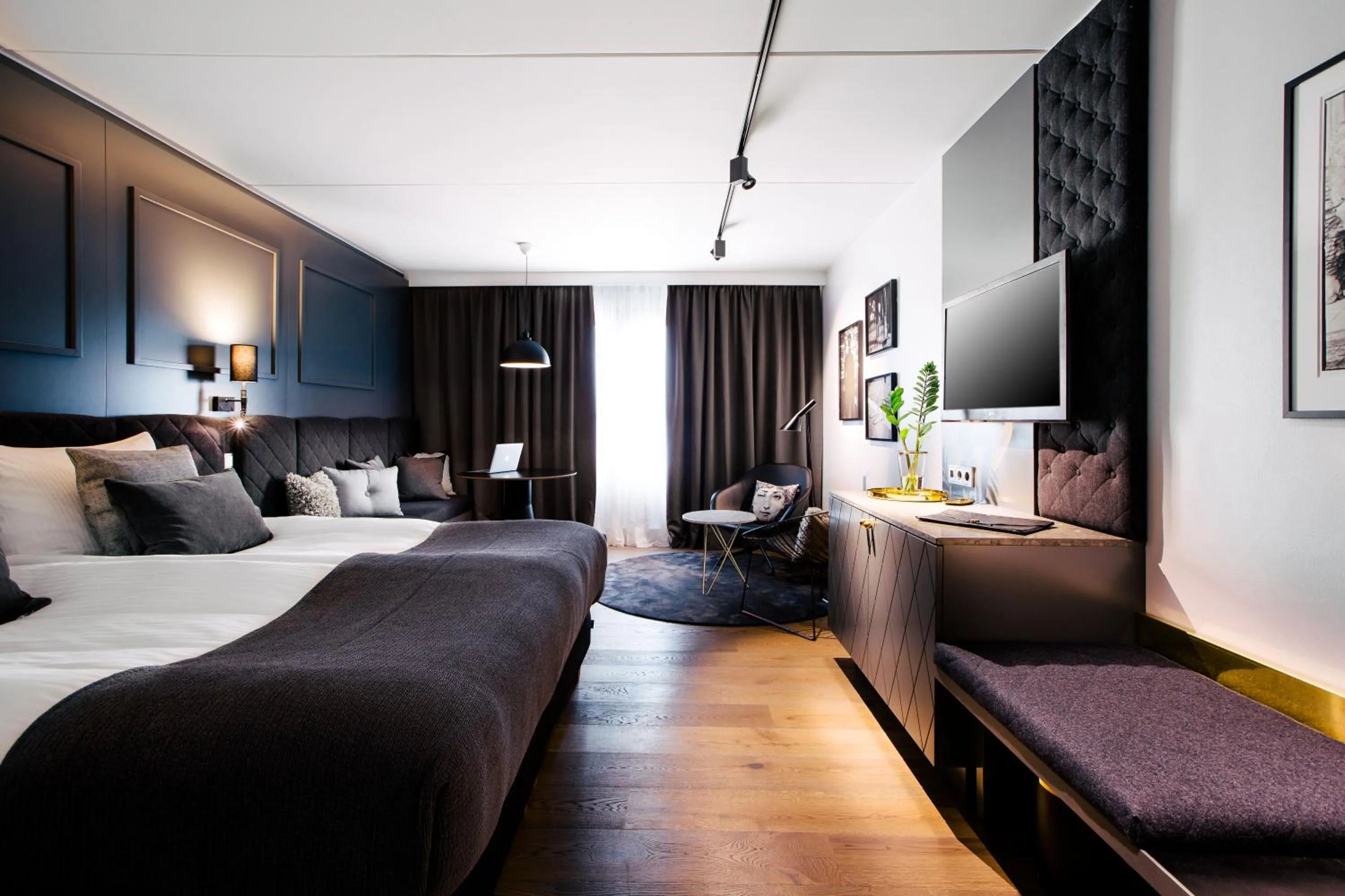 Bed in Radisson Blu Scandinavia Hotel, Göteborg