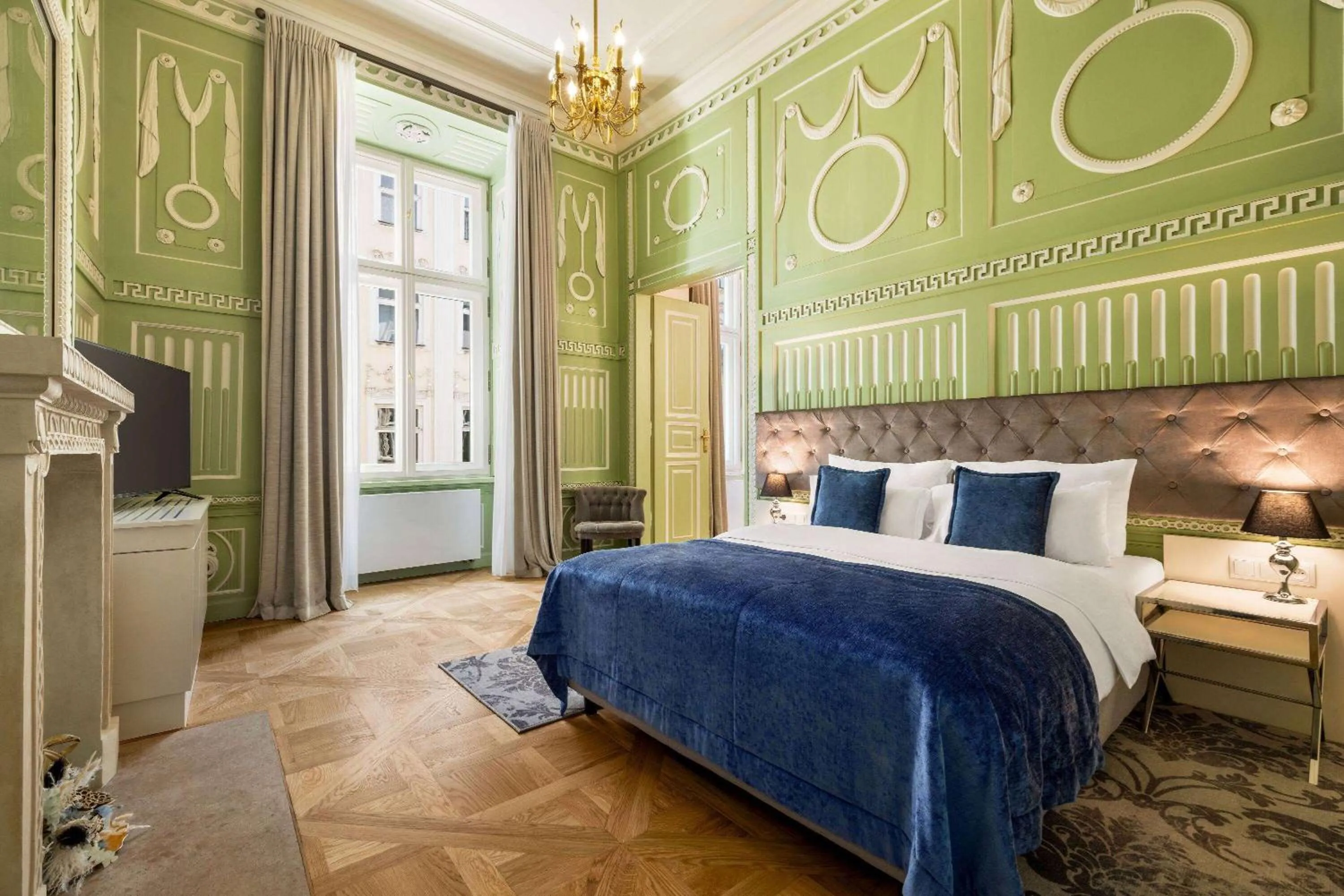 Photo of the whole room, Bed in Wyndham Grand Krakow Old Town