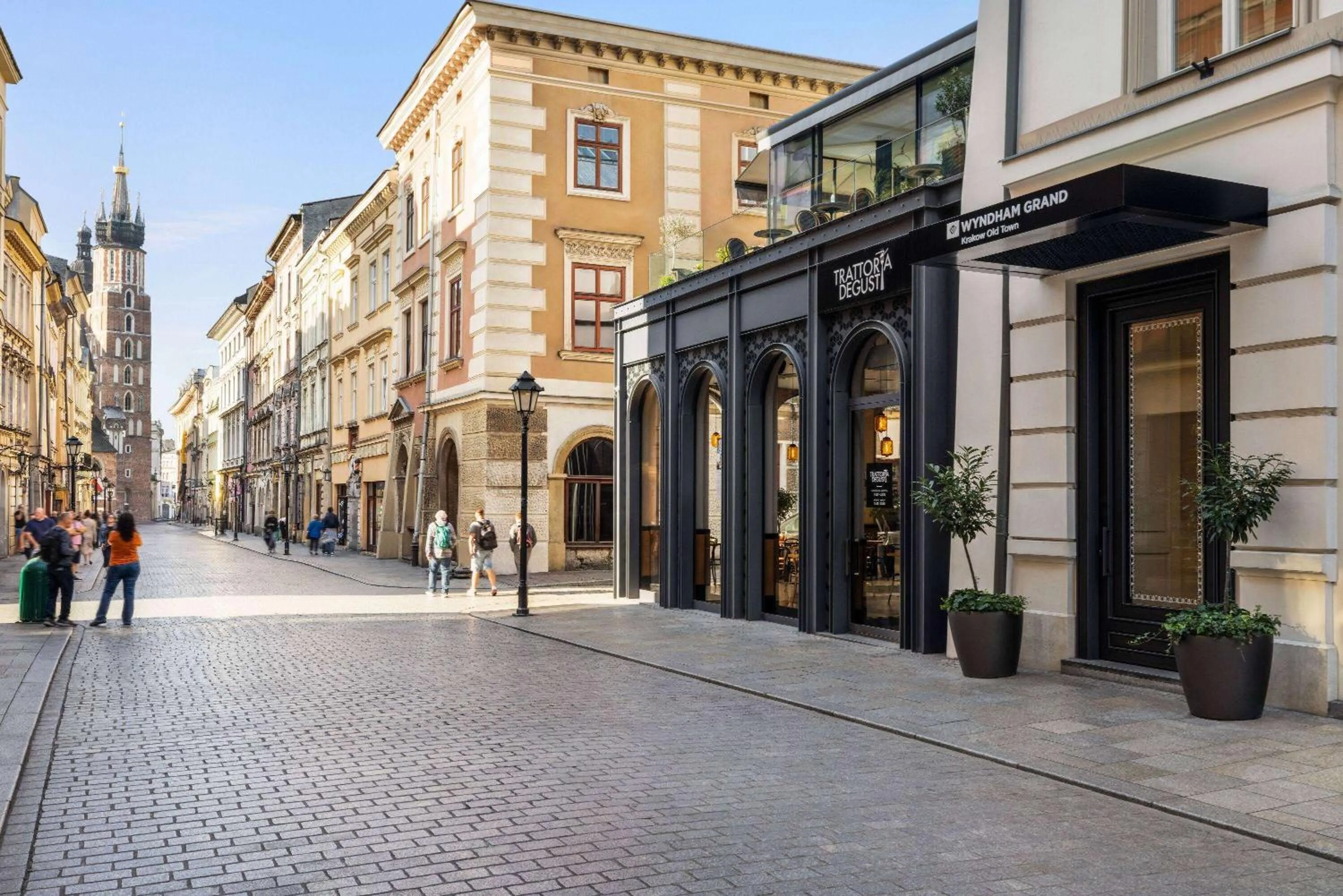 Property building in Wyndham Grand Krakow Old Town