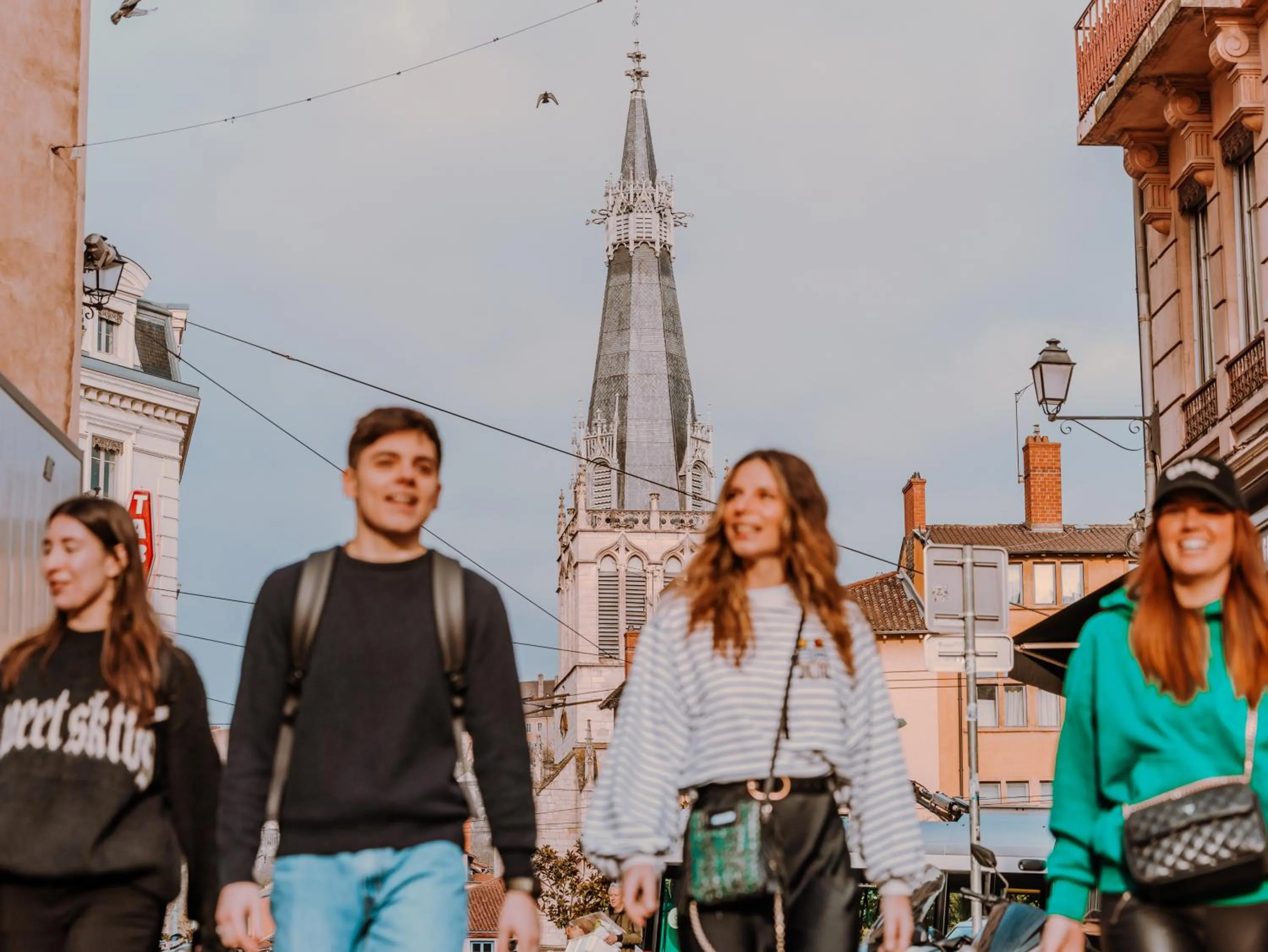 City view in Académie Hôtel Lyon