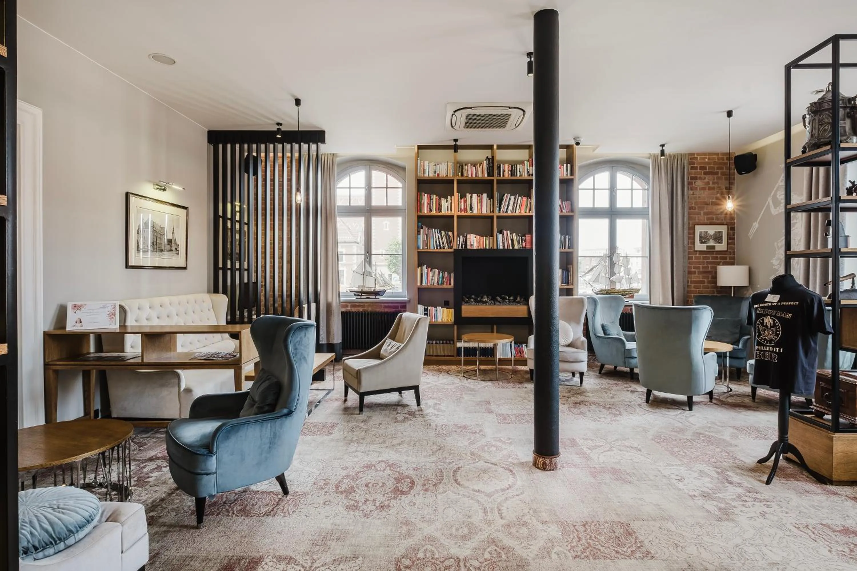 Living room in Craft Beer Central Hotel