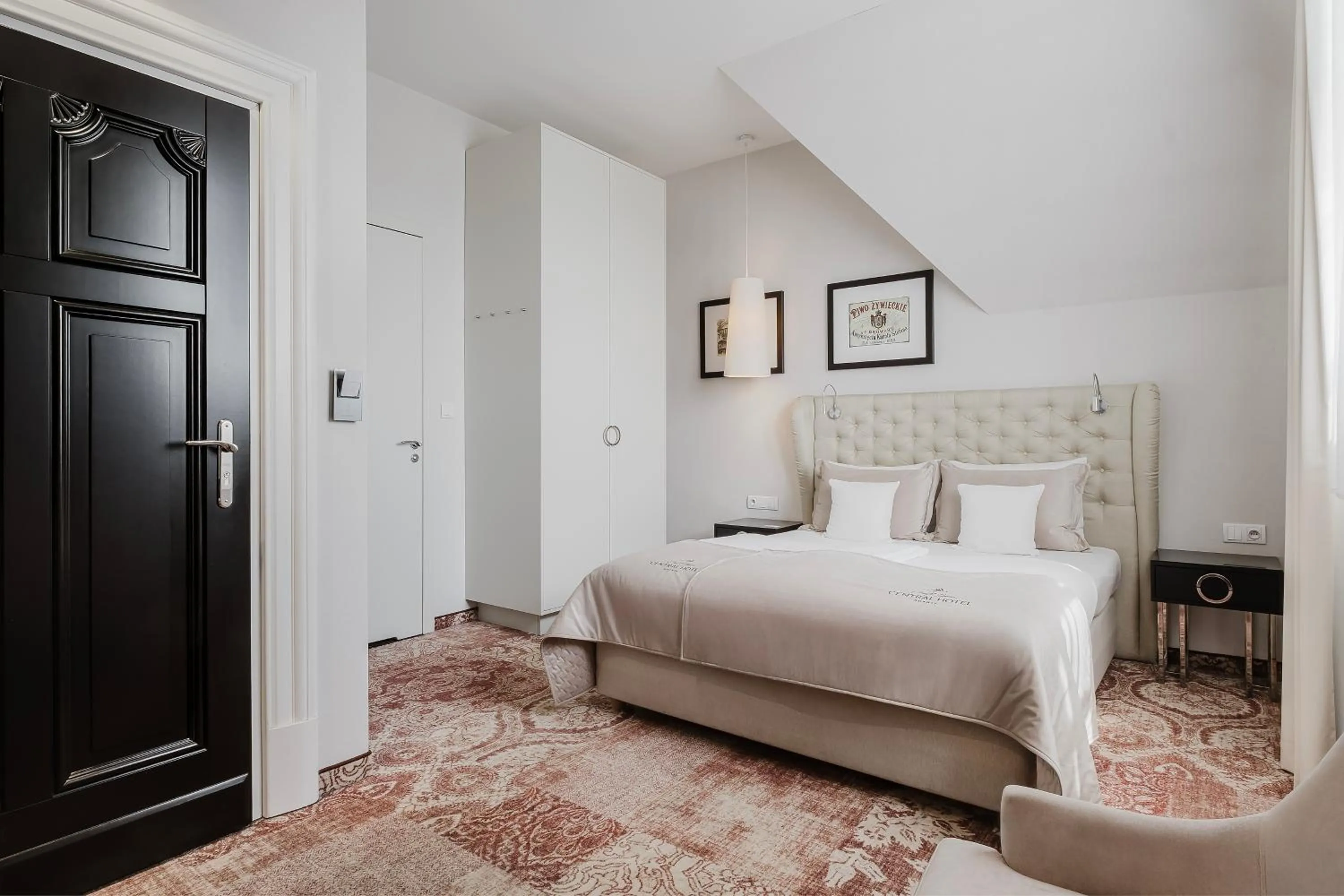 Bed in Craft Beer Central Hotel