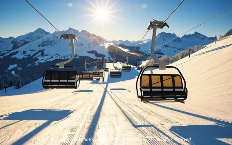 Natural landscape in Hôtel des Trois Massifs