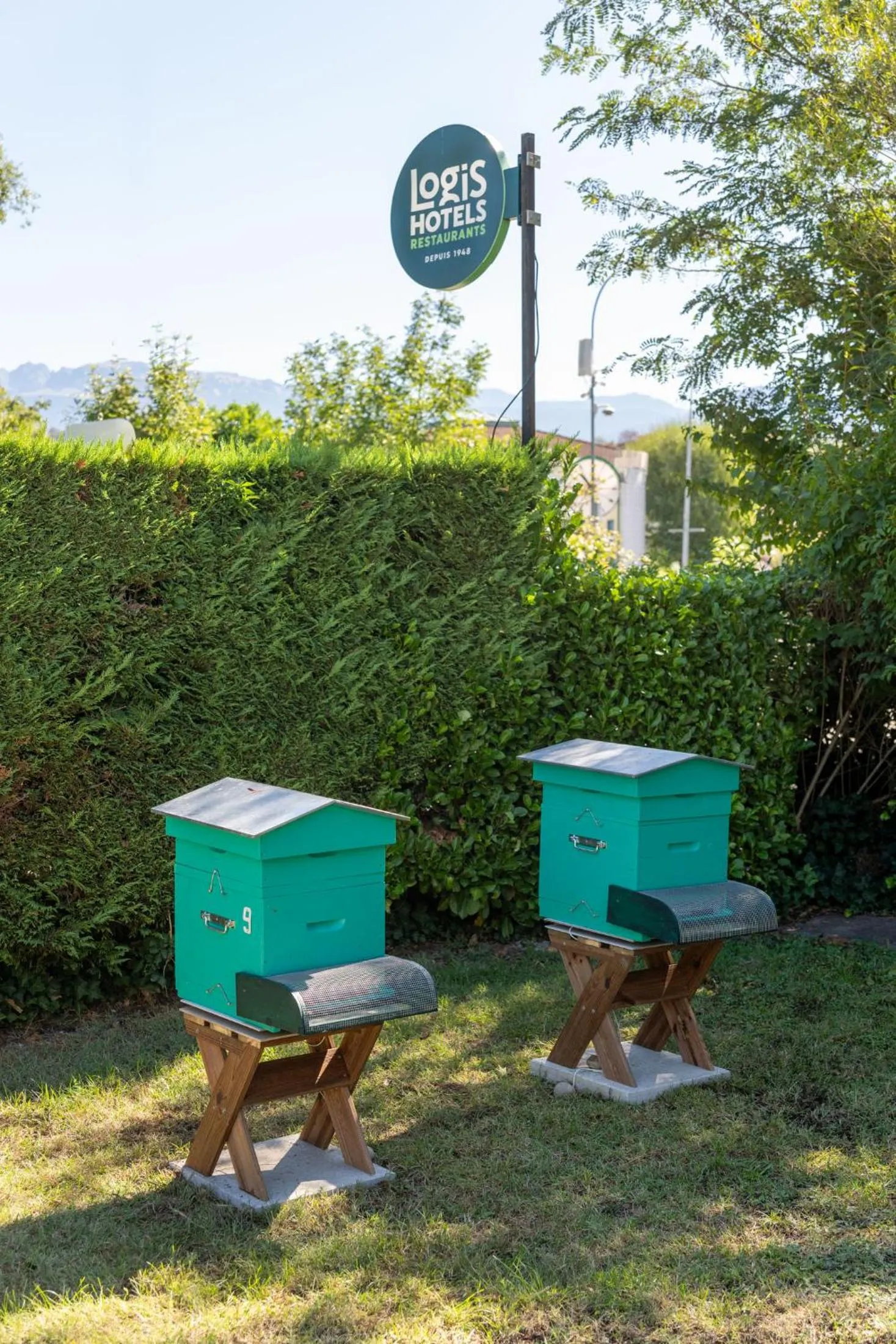 Natural landscape in Hôtel des Trois Massifs