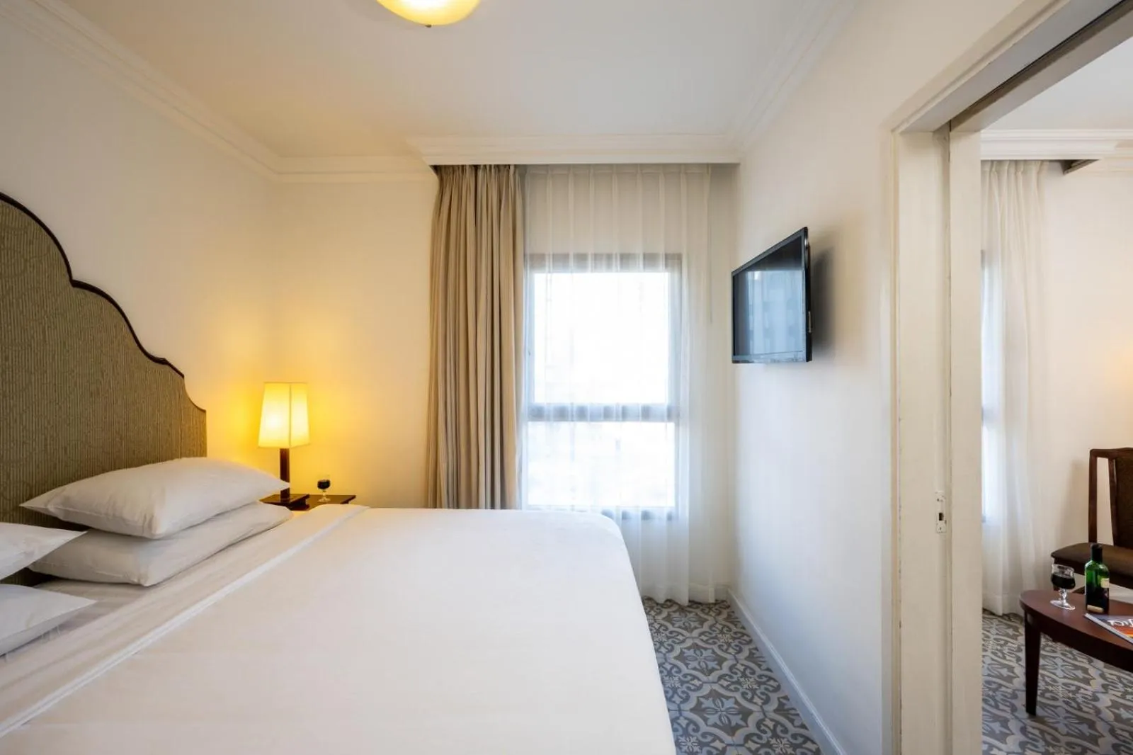 Bed in Jerusalem Gold Hotel