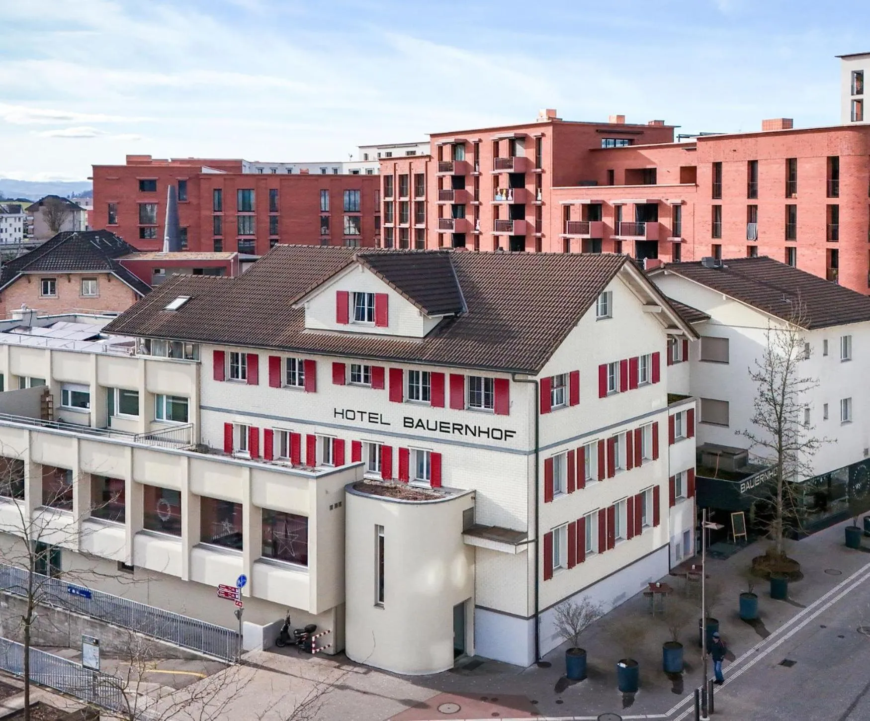 Property building in Hotel Bauernhof - Self Check-In Hotel