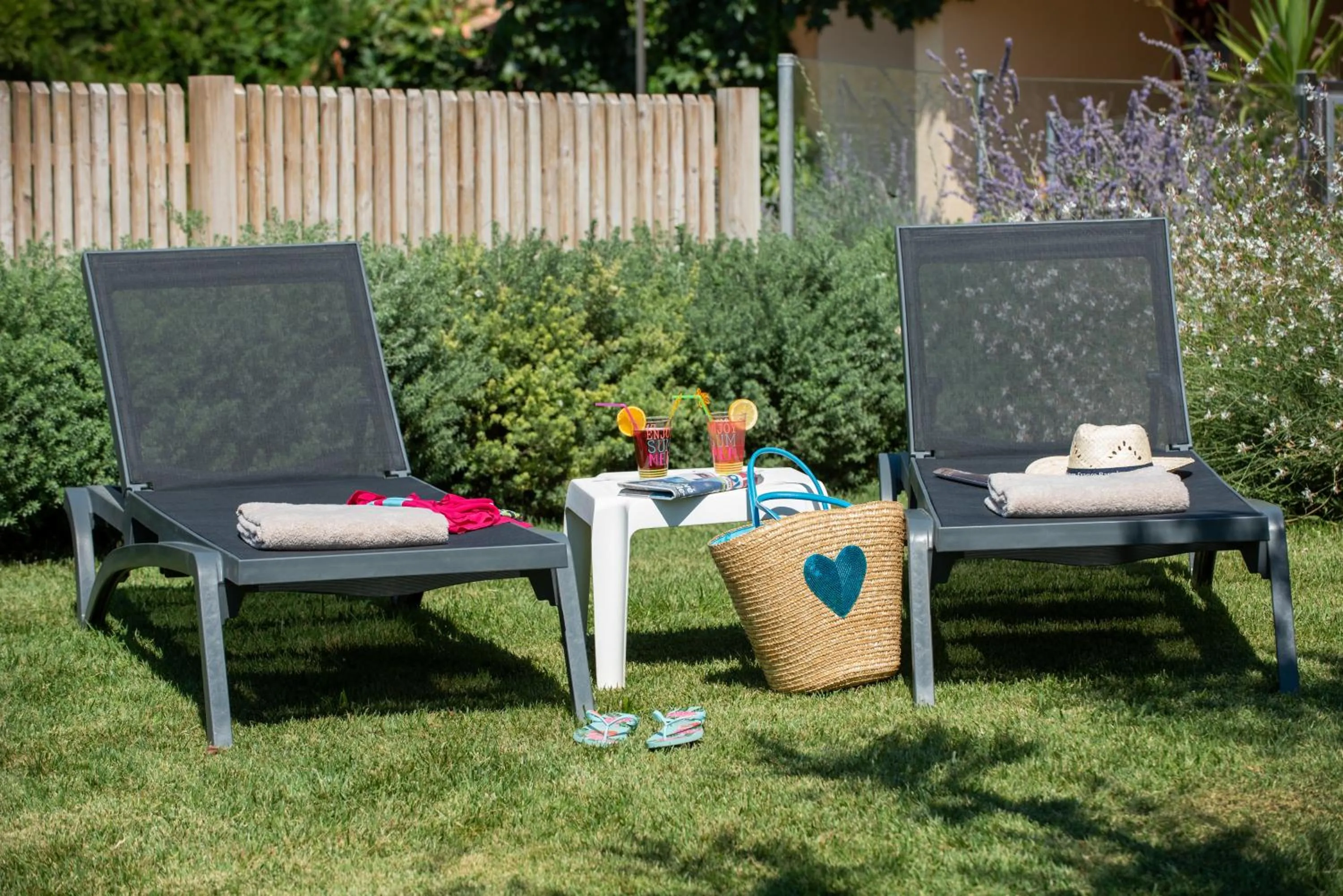 Garden in Best Western Hôtel Aurélia