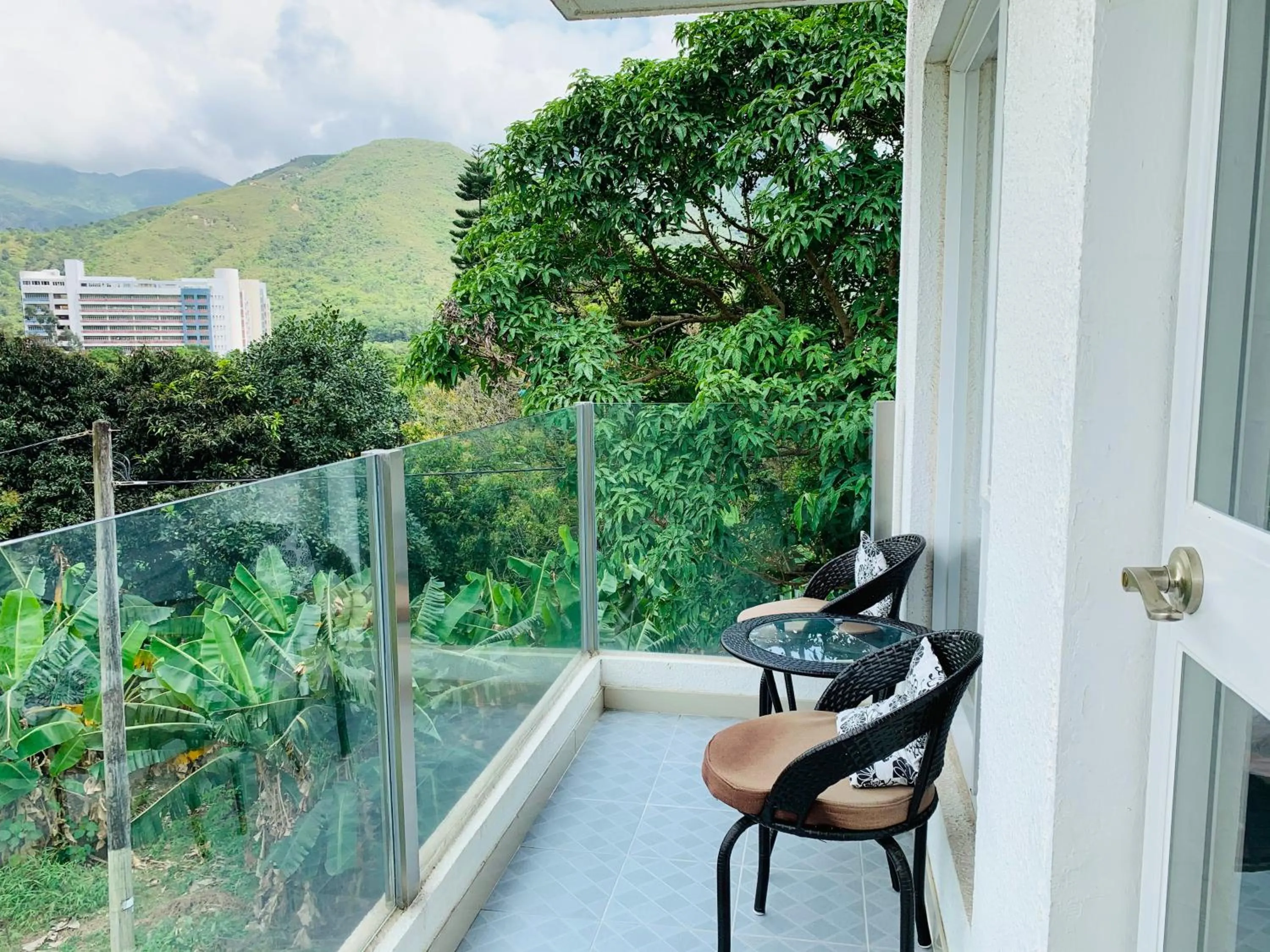 Balcony/Terrace in City Oasis Guesthouse