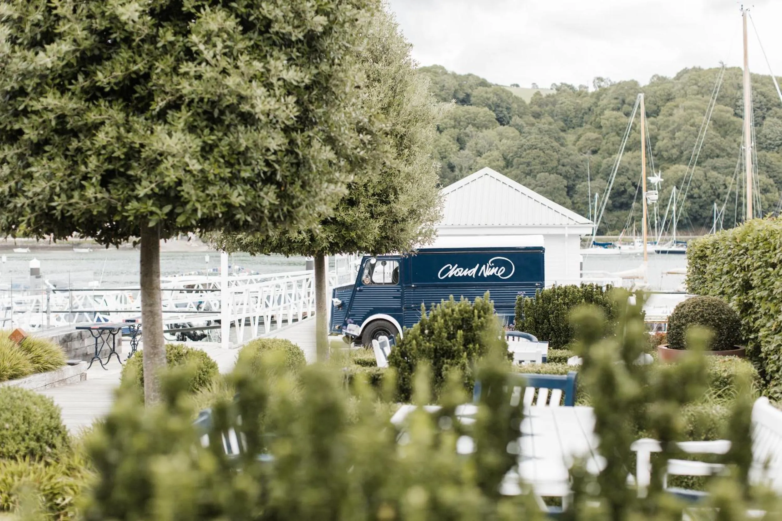 Garden in Dart Marina Hotel
