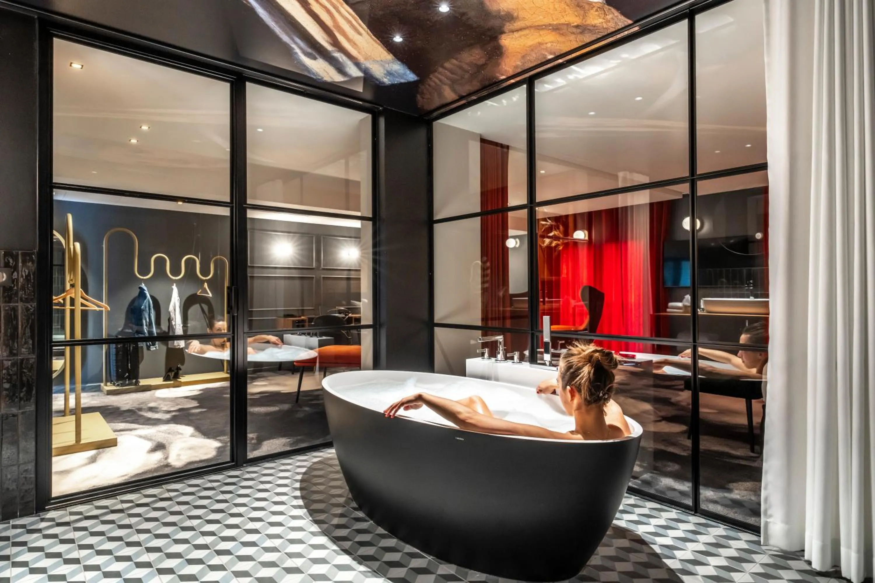 Bathroom in Hôtel Baud - Teritoria