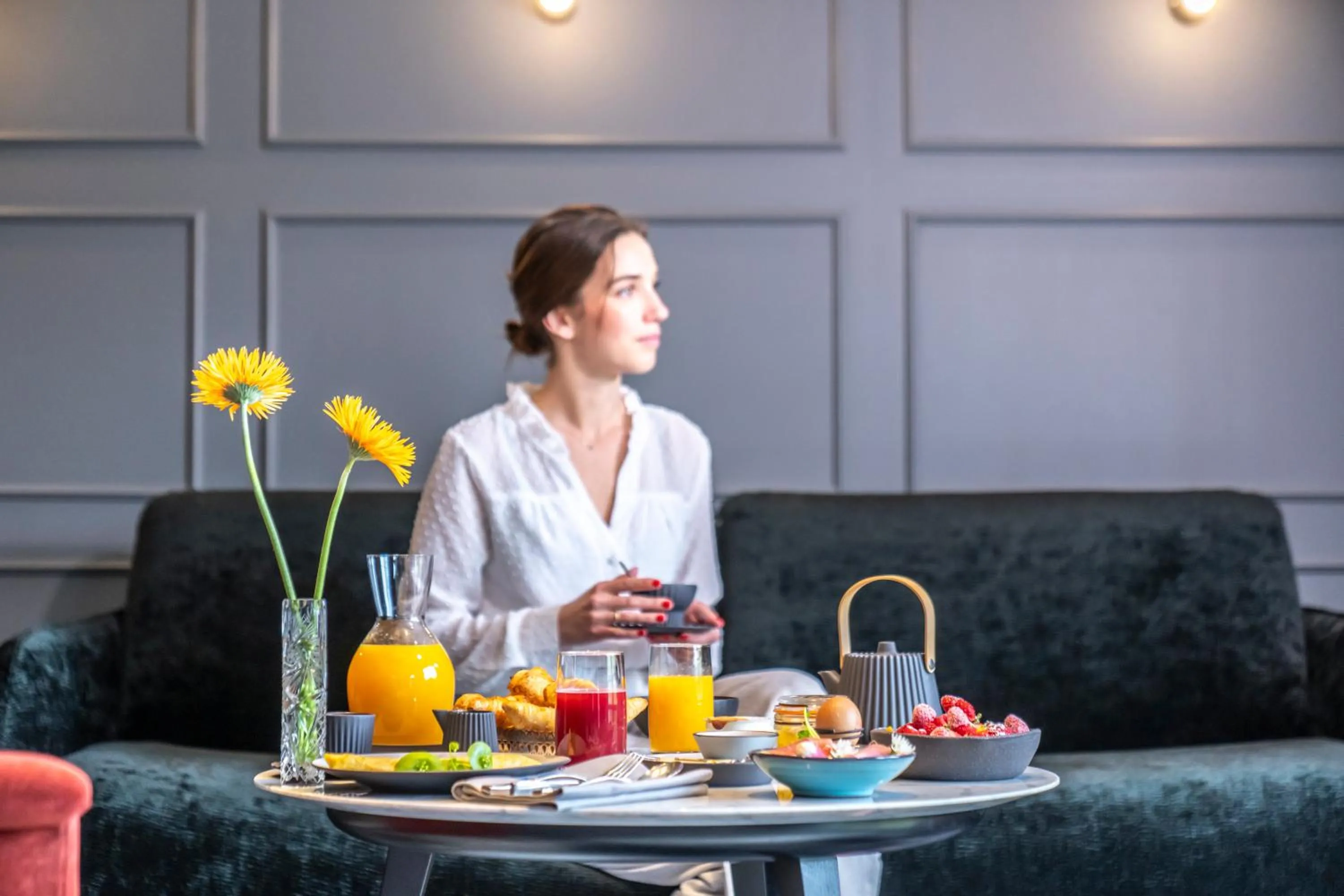 Breakfast in Hôtel Baud - Teritoria