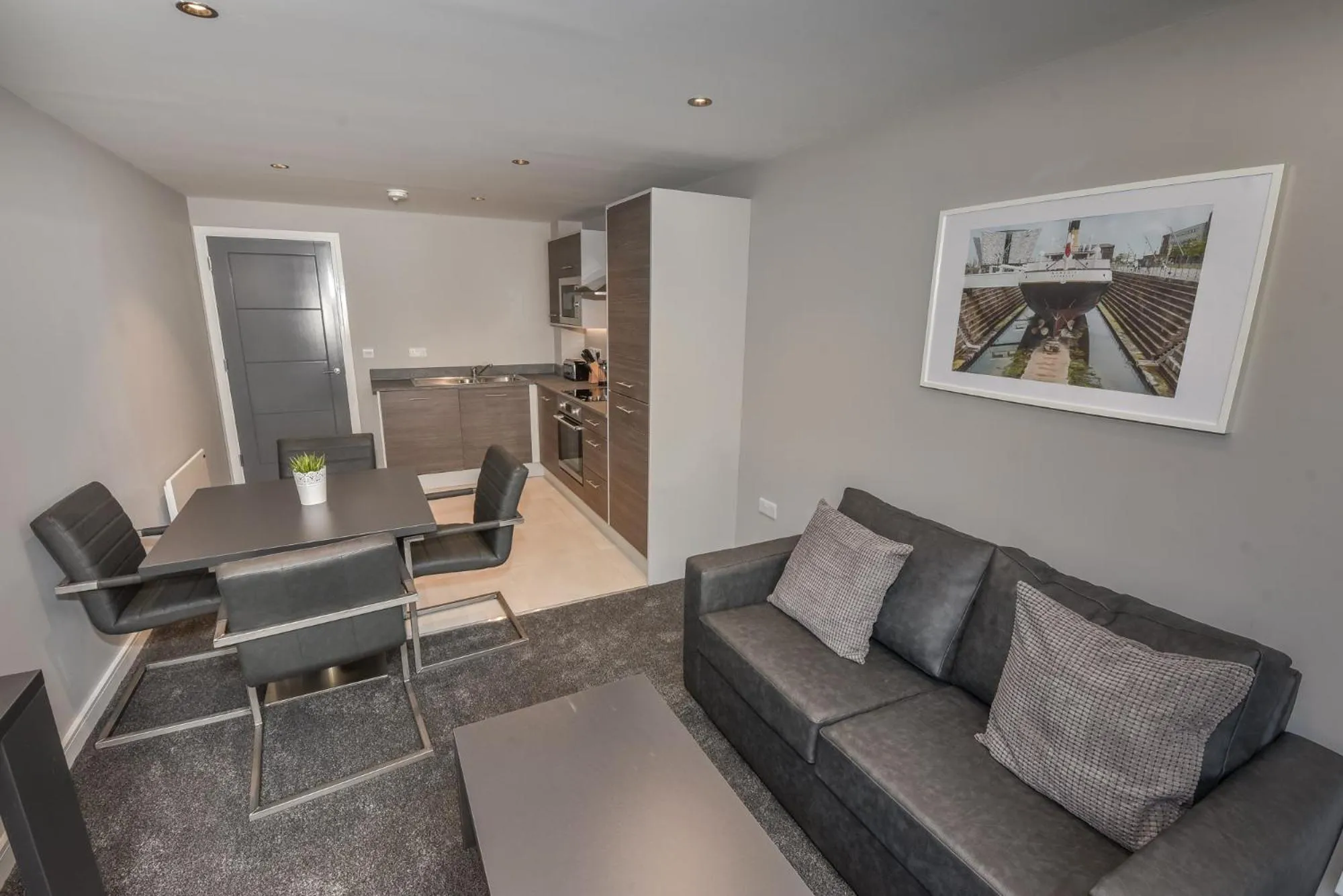 Living room in Dream Apartments St Thomas Hall