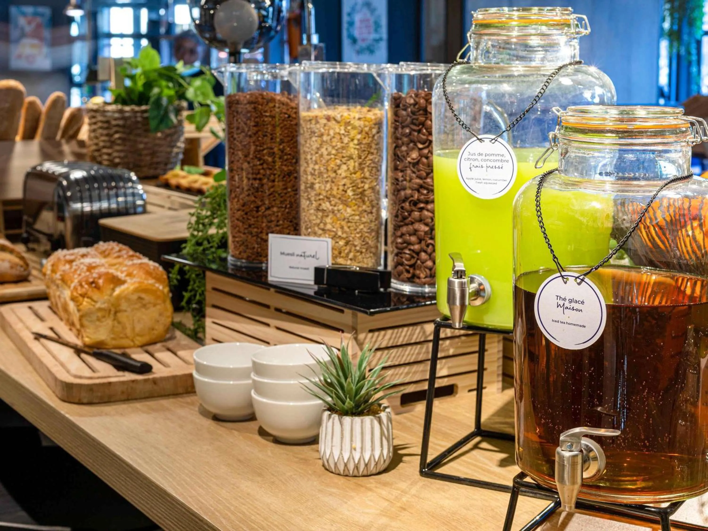 Breakfast in ibis La Bresse Gérardmer