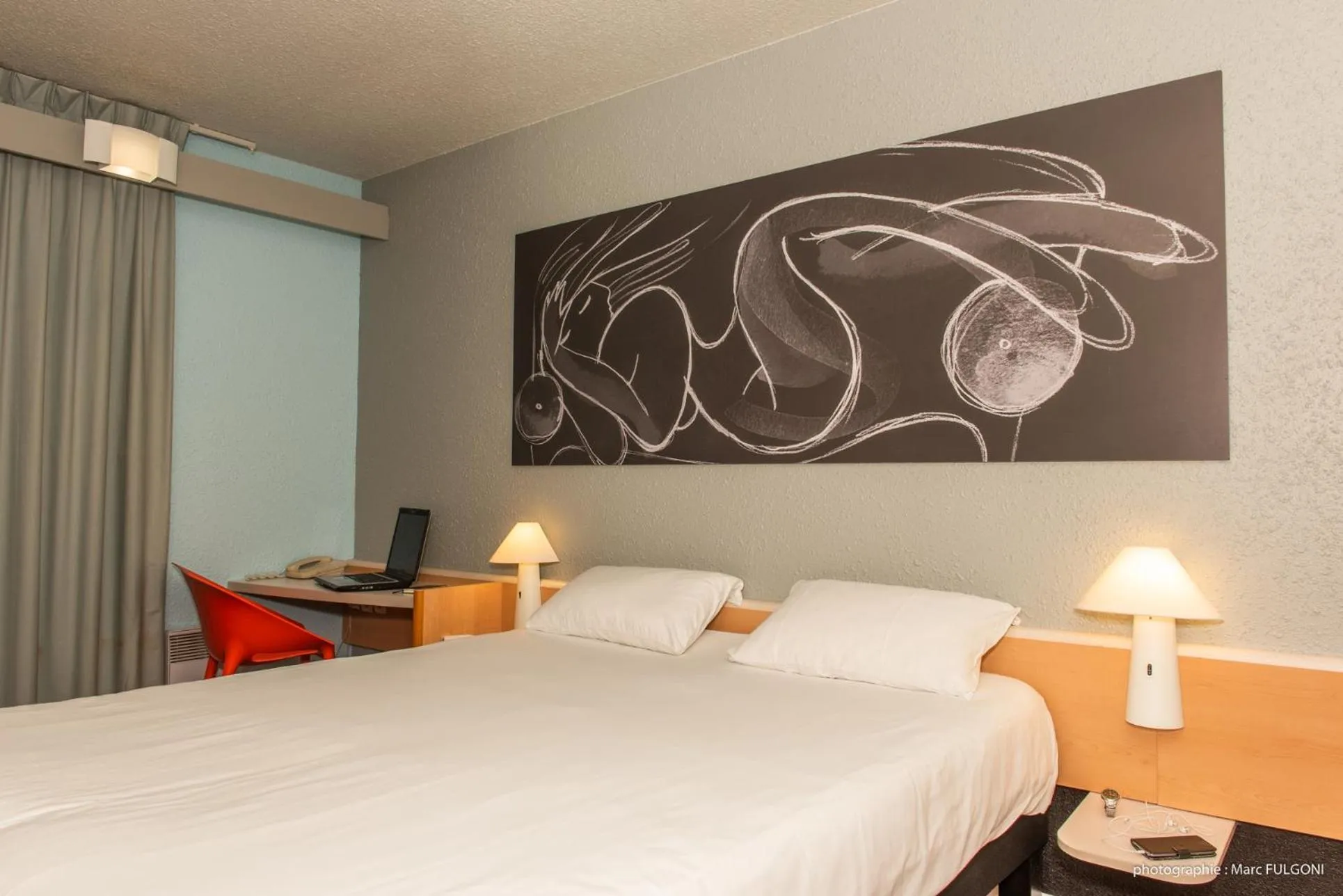 Bed in ibis La Bresse Gérardmer