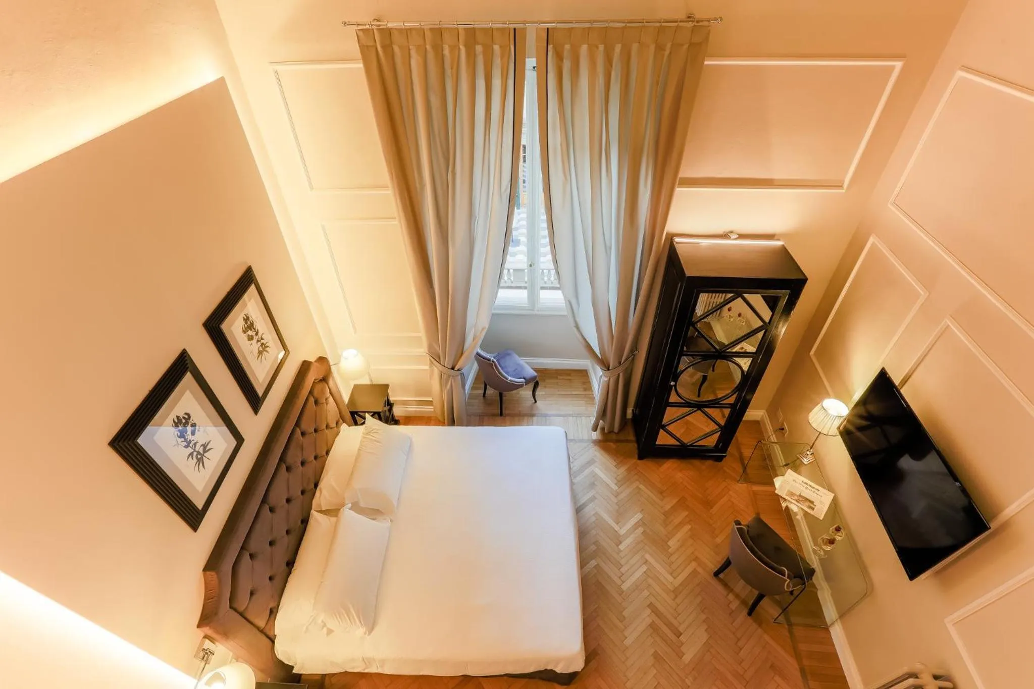 Bed in Relais Tosinghi