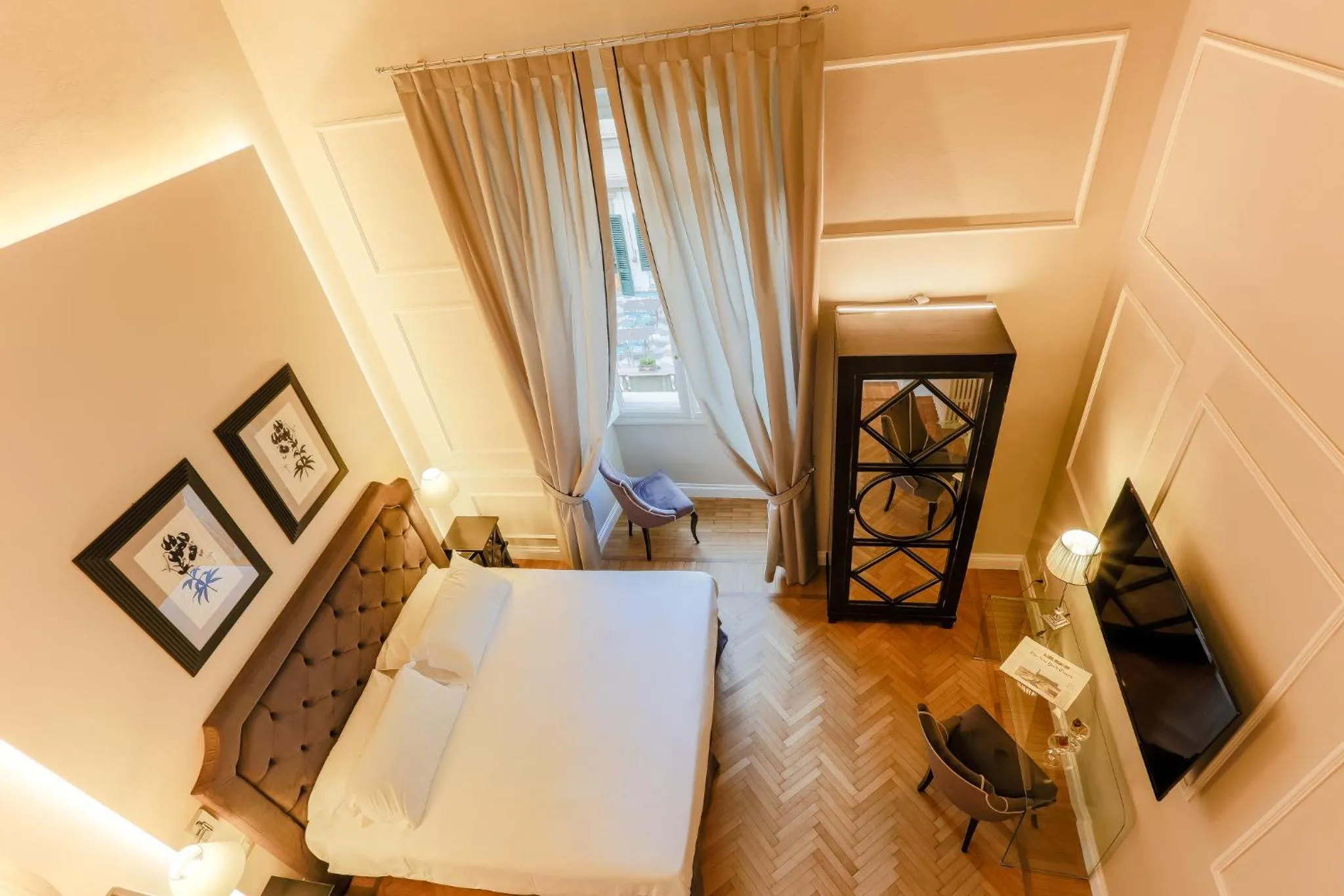 Bed in Relais Tosinghi