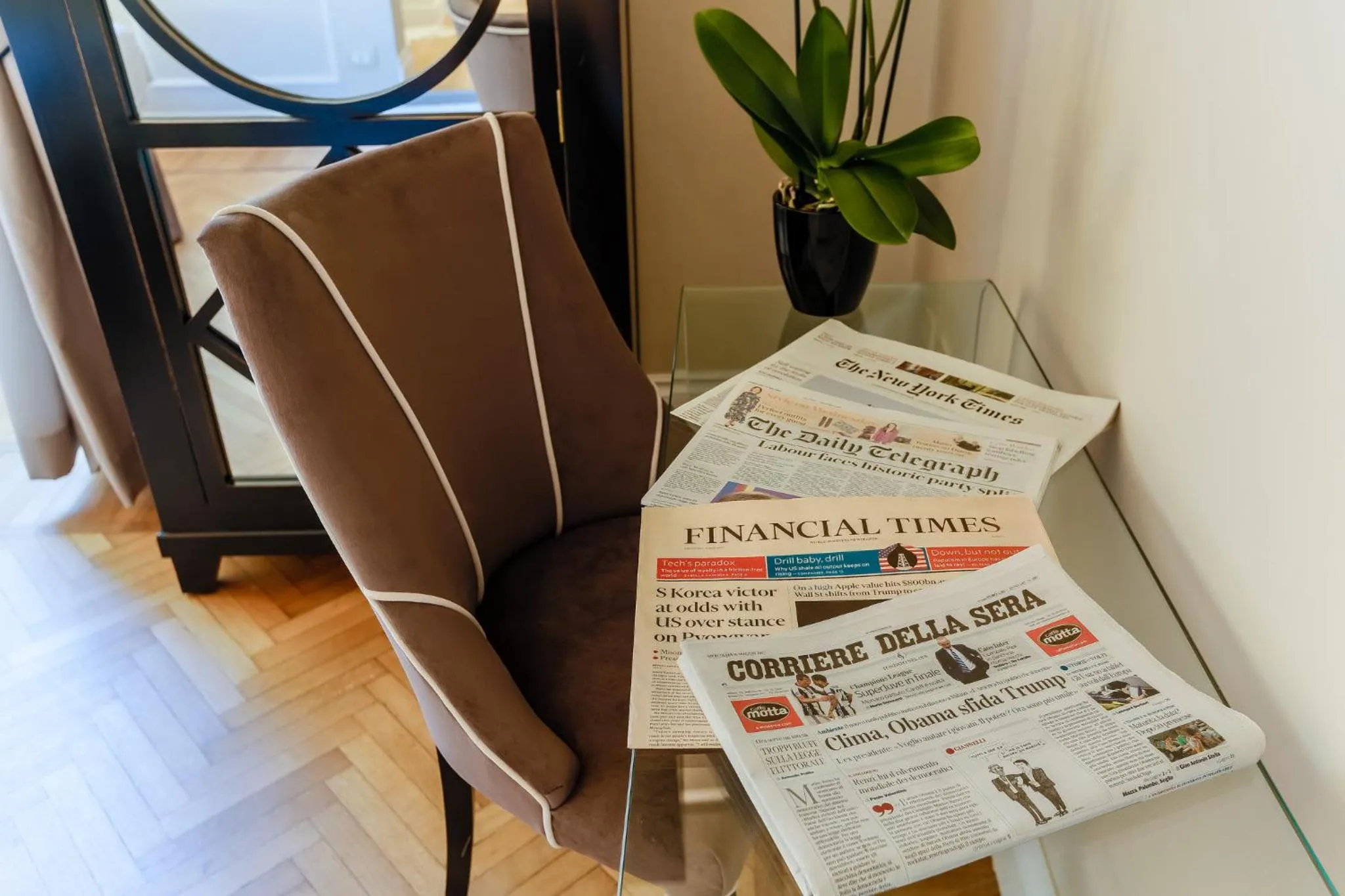 Seating area in Relais Tosinghi