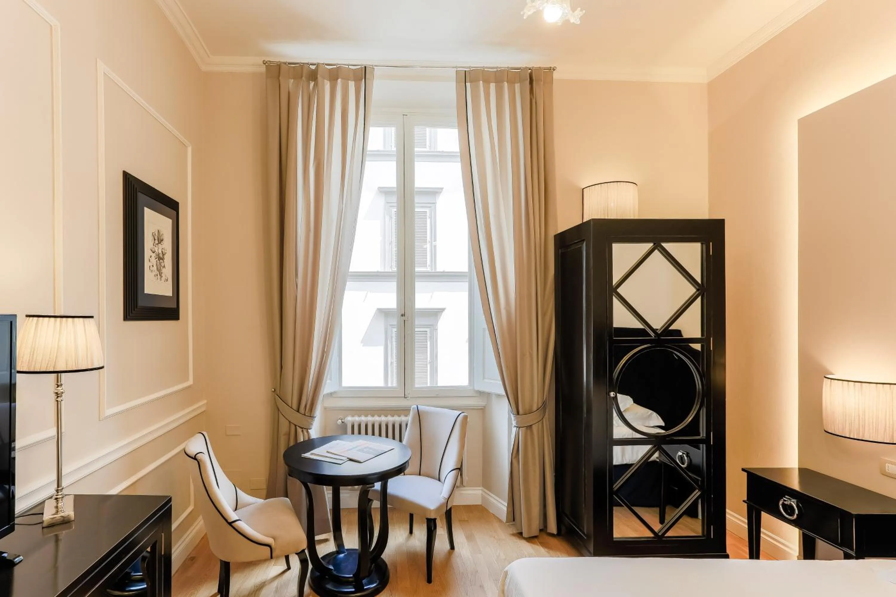 Coffee/tea facilities, Bed in Relais Tosinghi