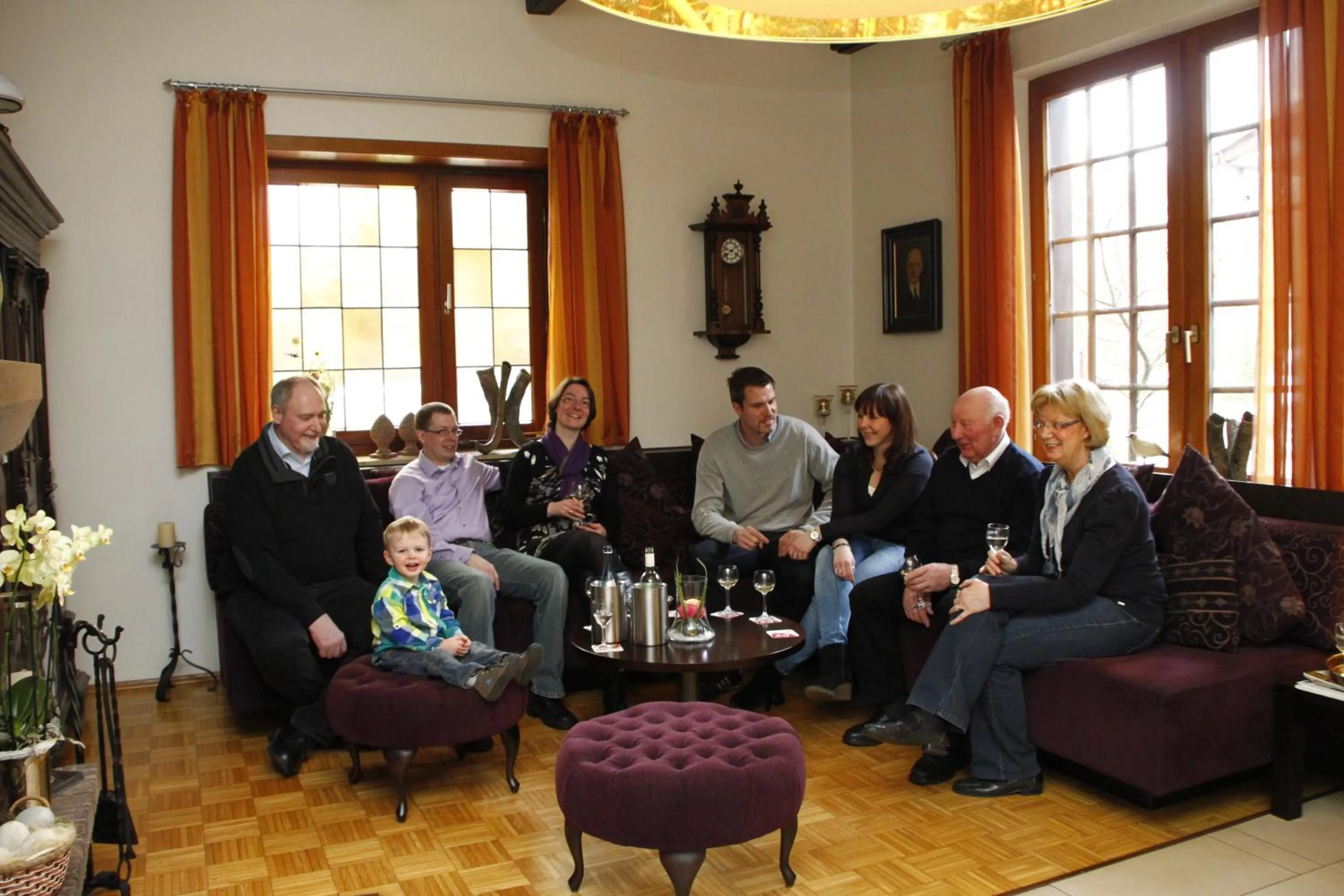 Seating area in Hotel Landhaus Pollmeyer