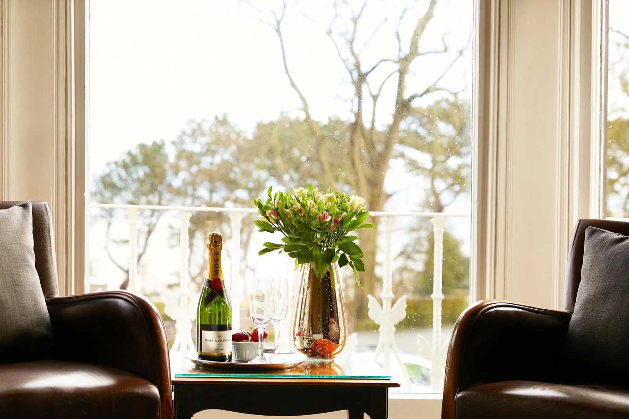 Seating area in Mansion House