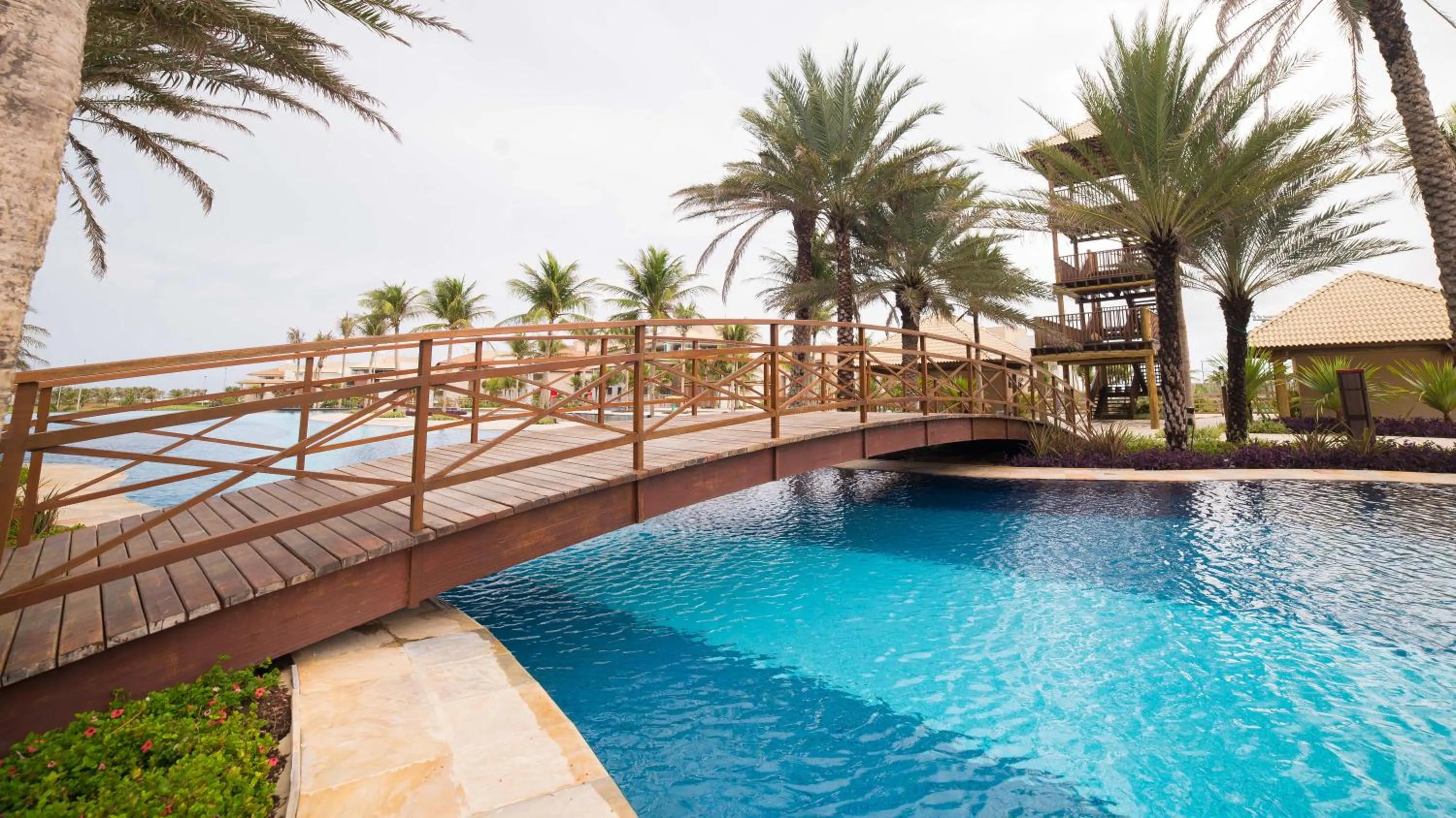 Pool view in Golf Ville Resort Brisa do Golf -Apartamentos e Cobertura