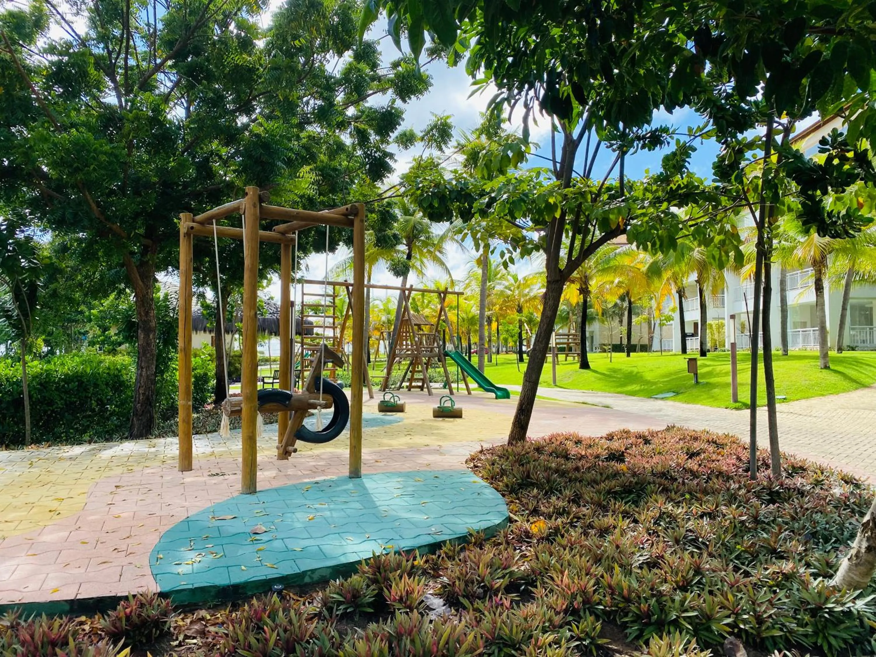 Children play ground in Golf Ville Resort Brisa do Golf -Apartamentos e Cobertura