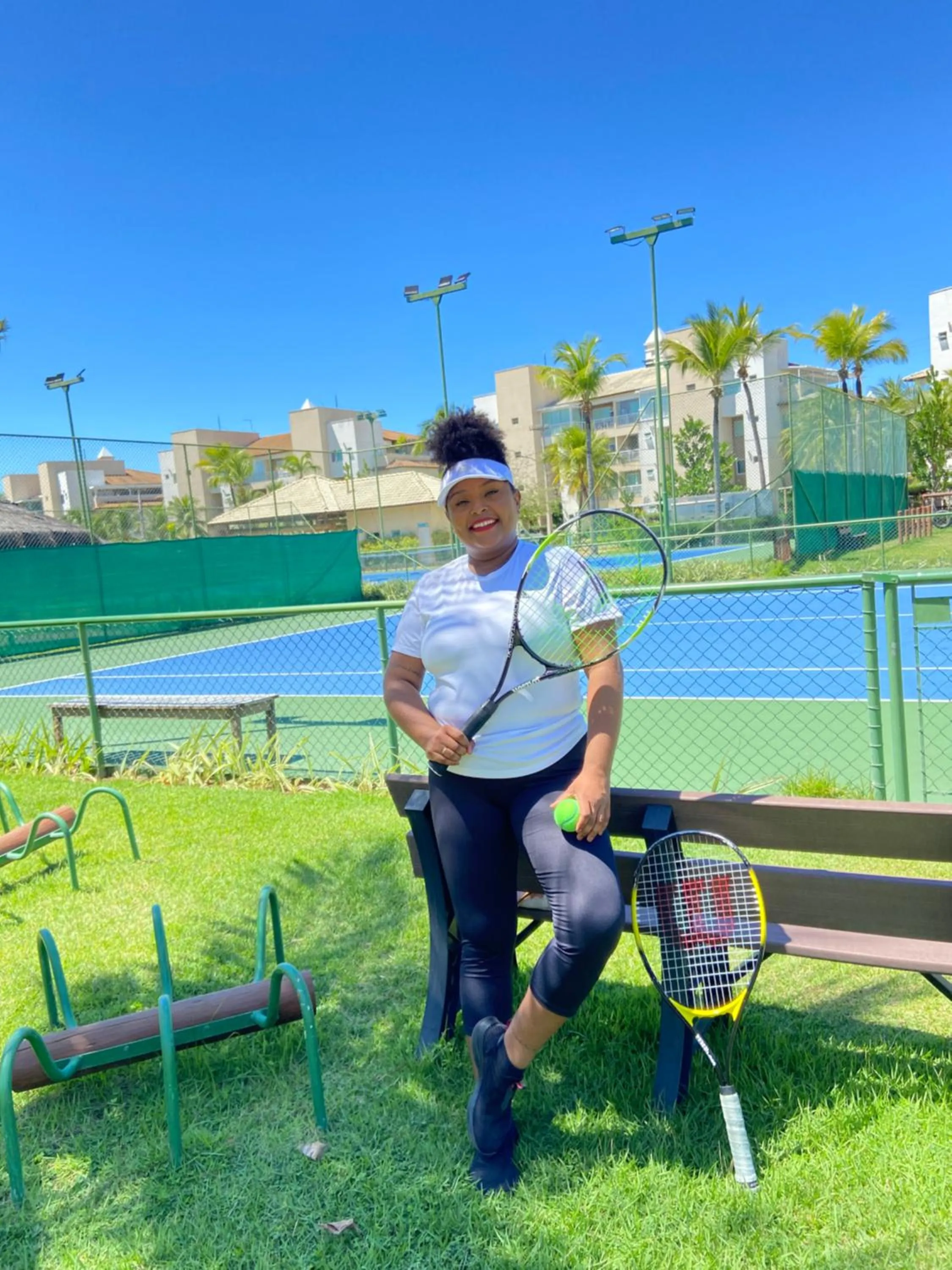 Tennis court in Golf Ville Resort Brisa do Golf -Apartamentos e Cobertura