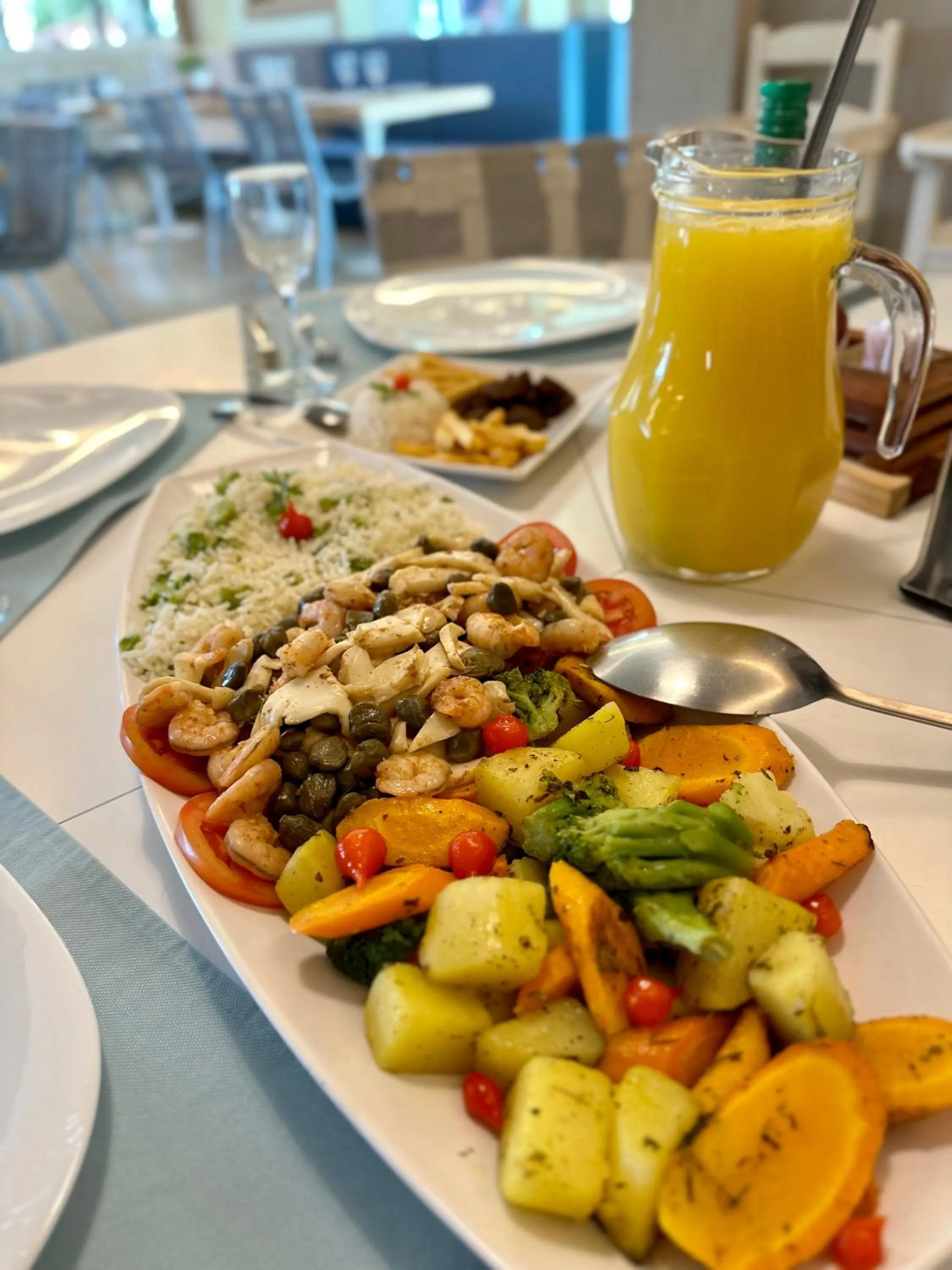 Food and drinks in Golf Ville Resort Brisa do Golf -Apartamentos e Cobertura