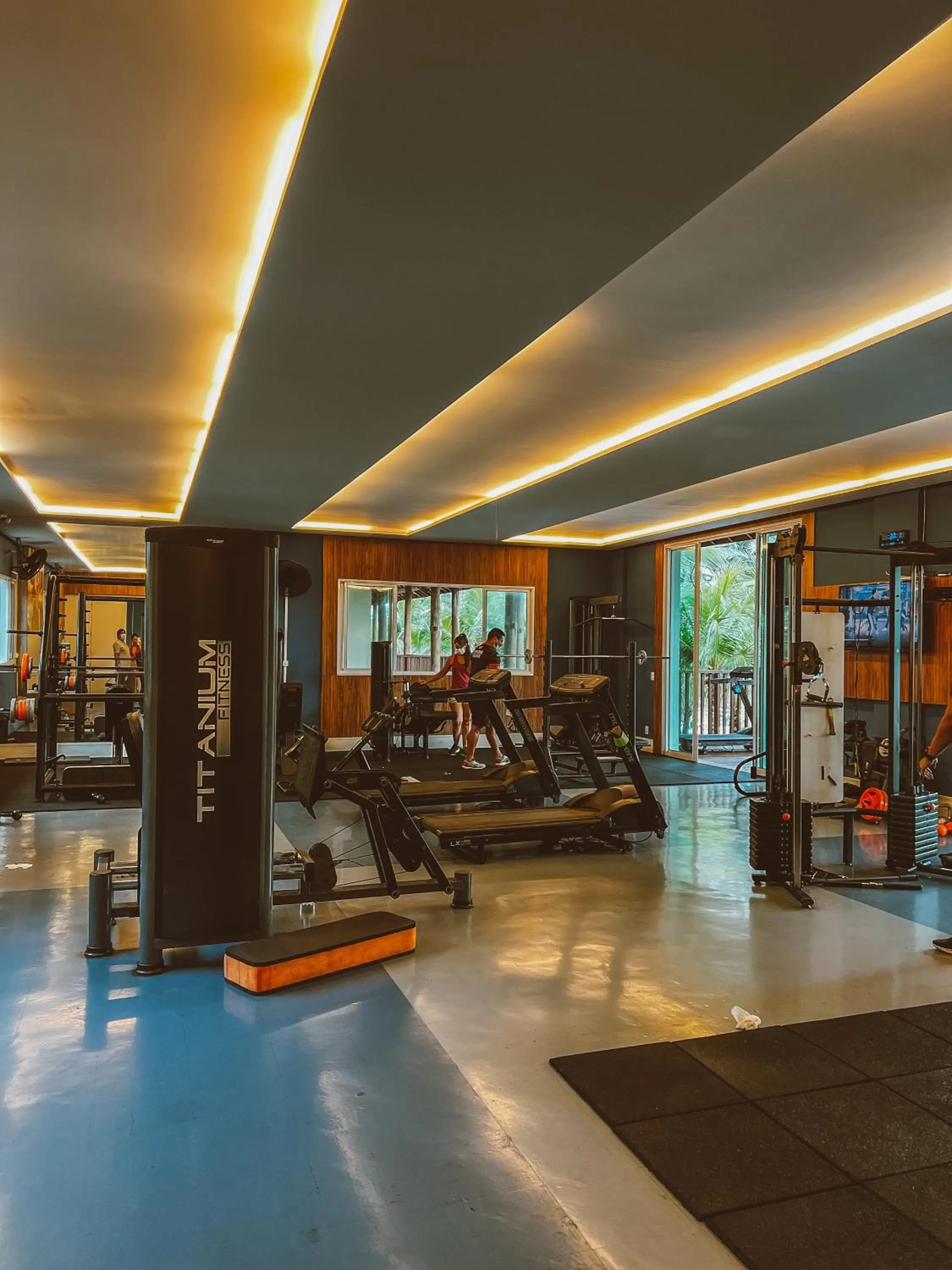 Fitness centre/facilities in Golf Ville Resort Brisa do Golf -Apartamentos e Cobertura