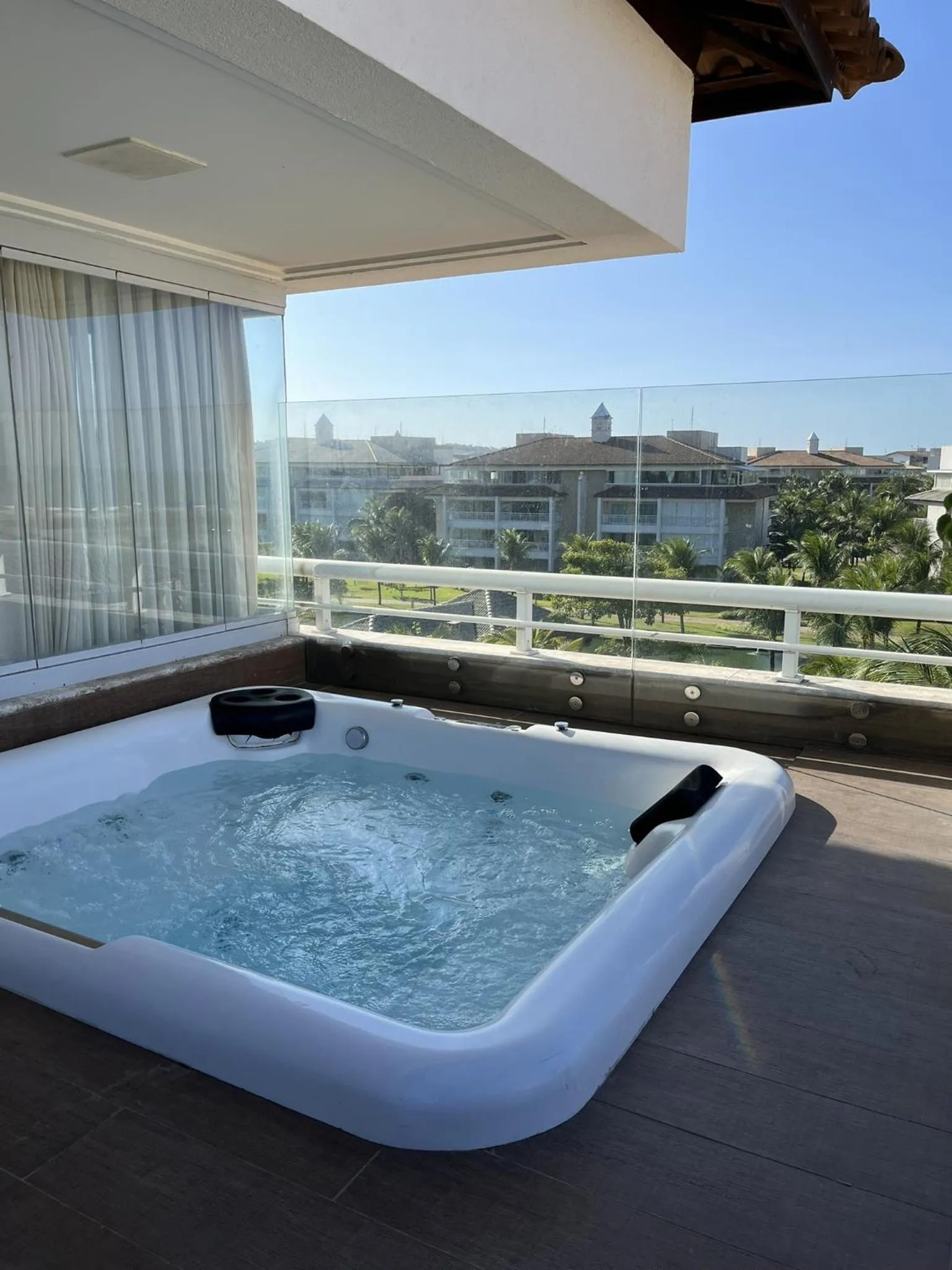 Bath in Golf Ville Resort Brisa do Golf -Apartamentos e Cobertura