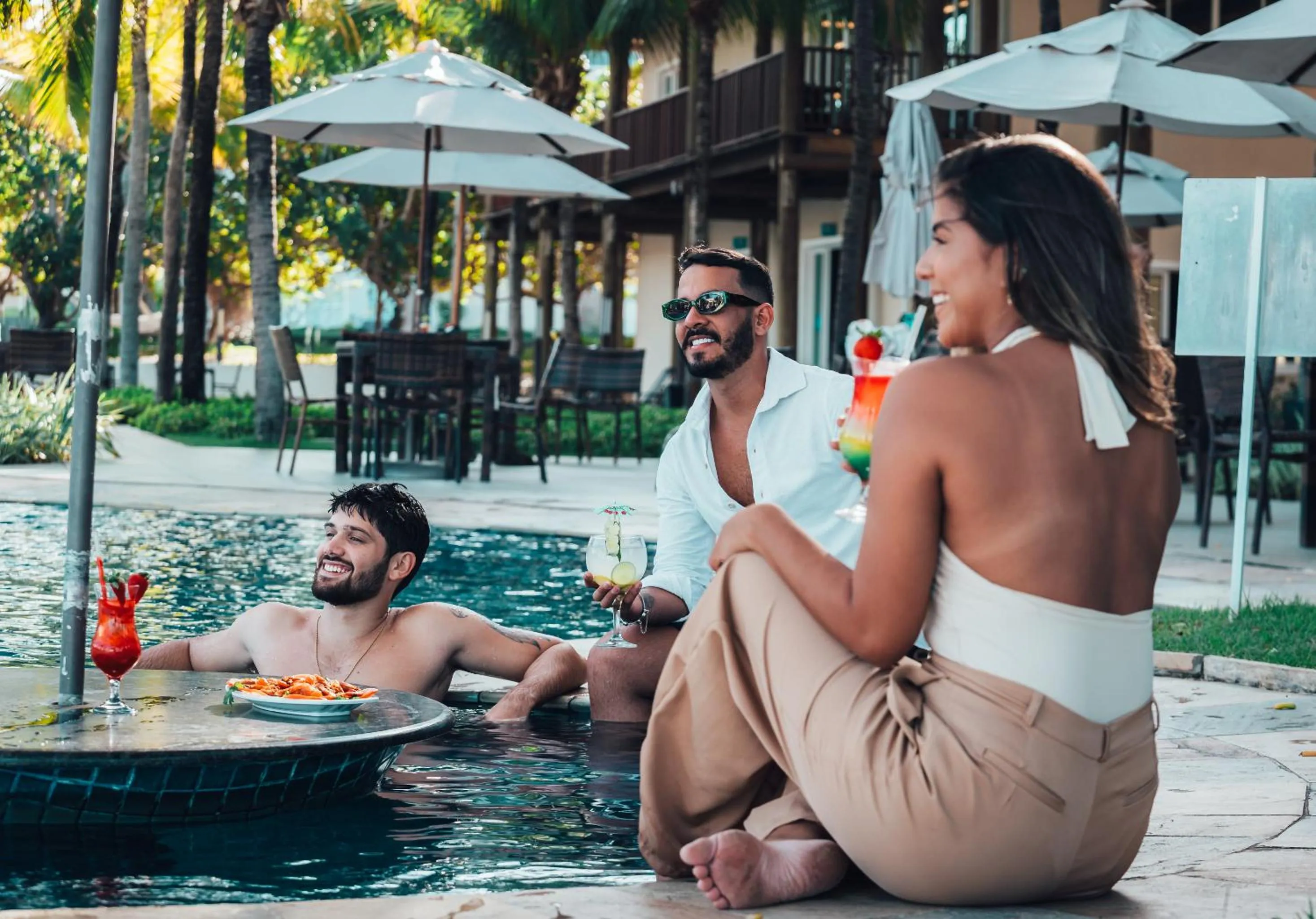 Swimming pool in Golf Ville Resort Brisa do Golf -Apartamentos e Cobertura