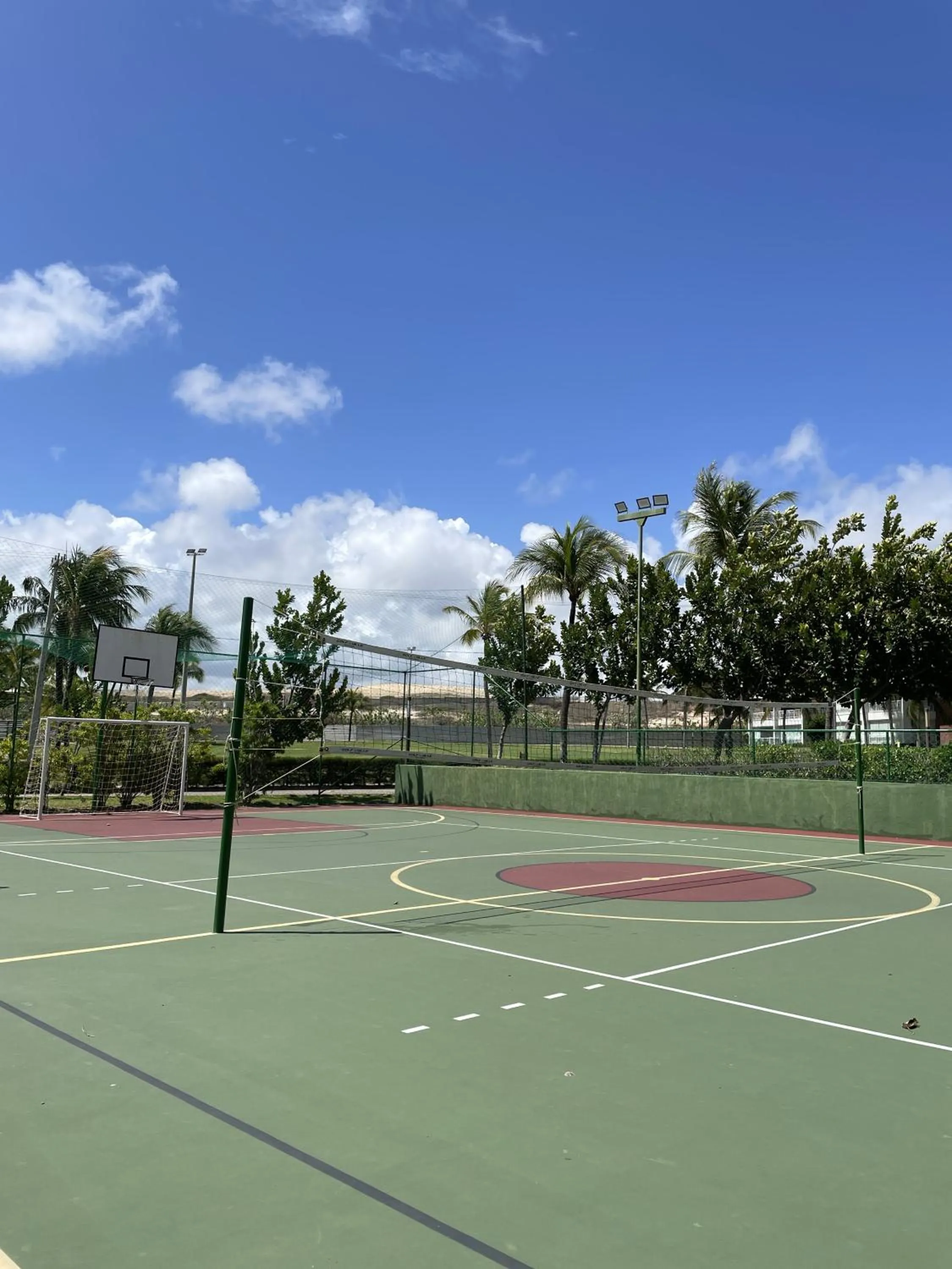 Tennis court in Golf Ville Resort Brisa do Golf -Apartamentos e Cobertura