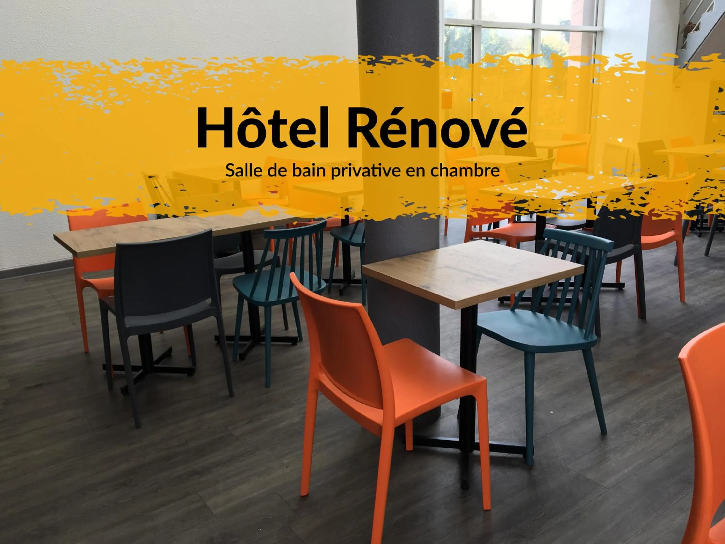 Lounge or bar in Hotel F1 Maurepas