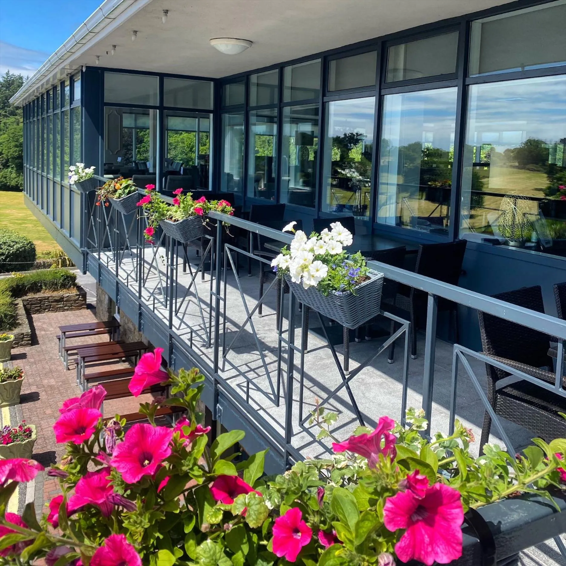 Balcony/Terrace in Westlodge Hotel & Leisure Centre