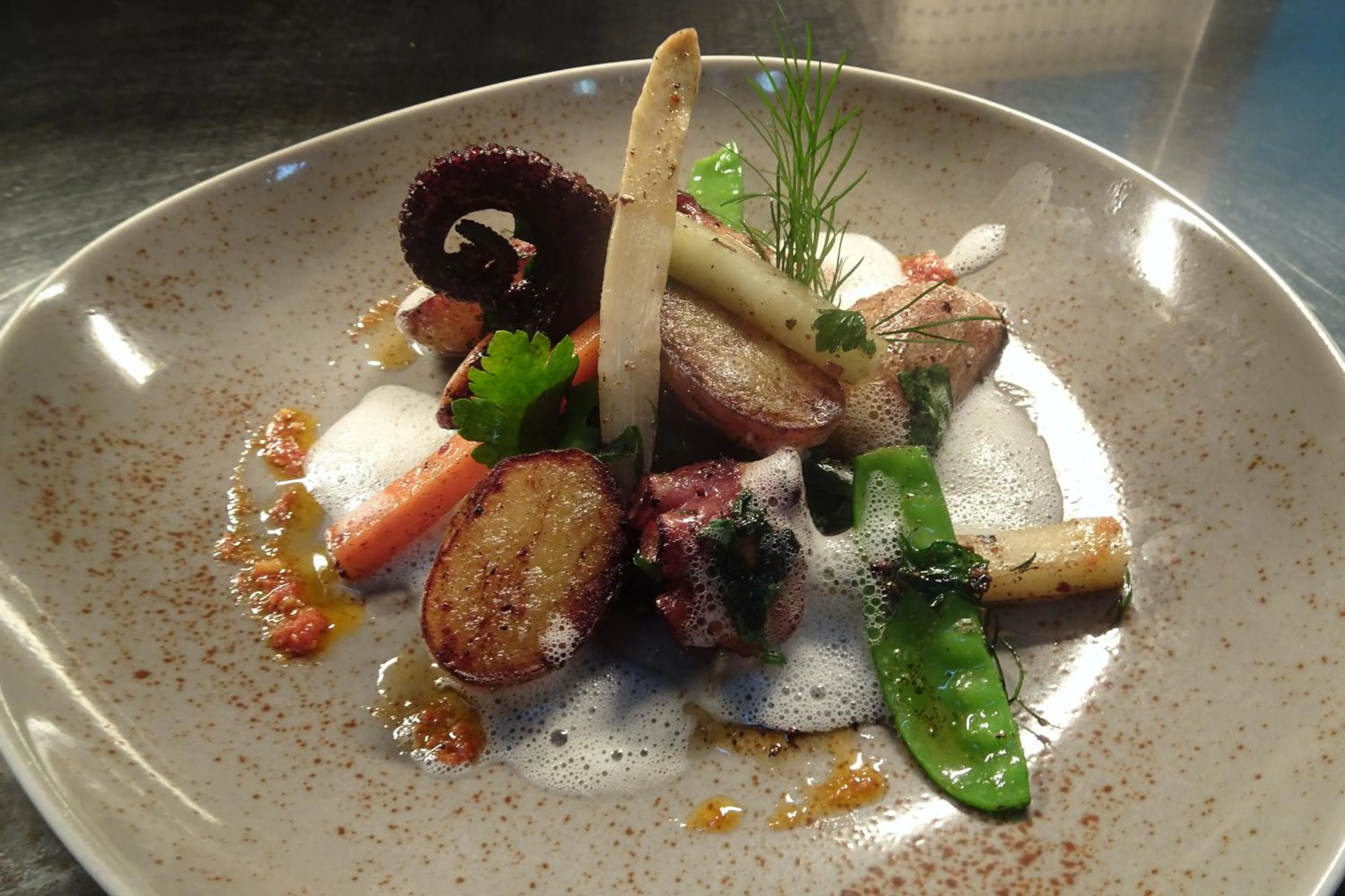 Food close-up in Hotel-Restaurant Distlerhof