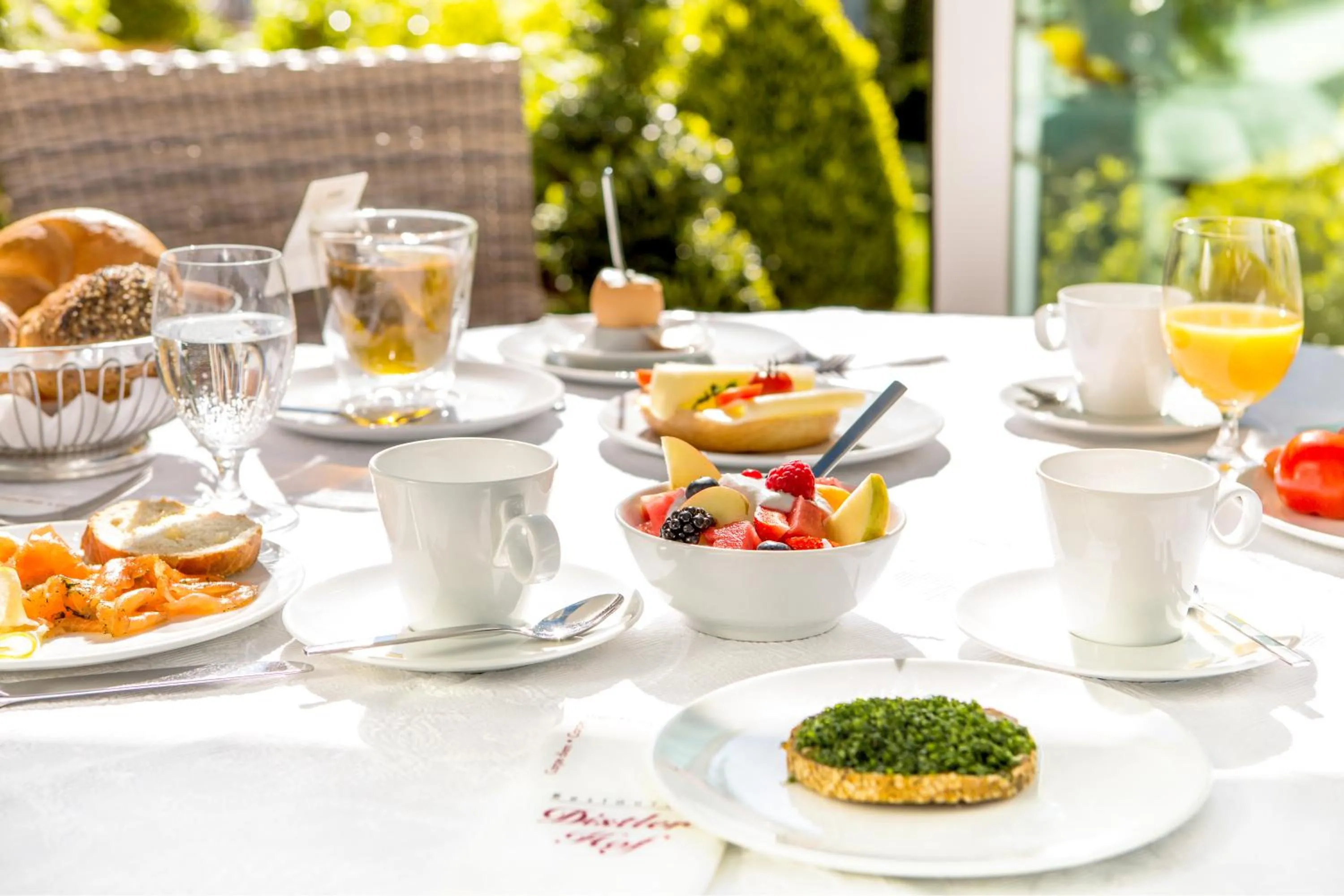 Buffet breakfast in Hotel-Restaurant Distlerhof