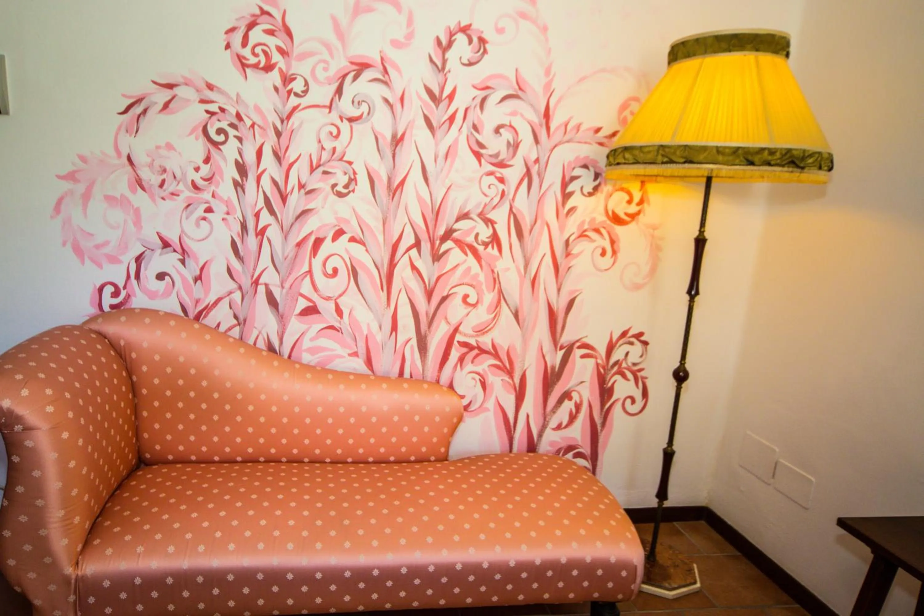 Decorative detail in Hotel Porta Marmorea