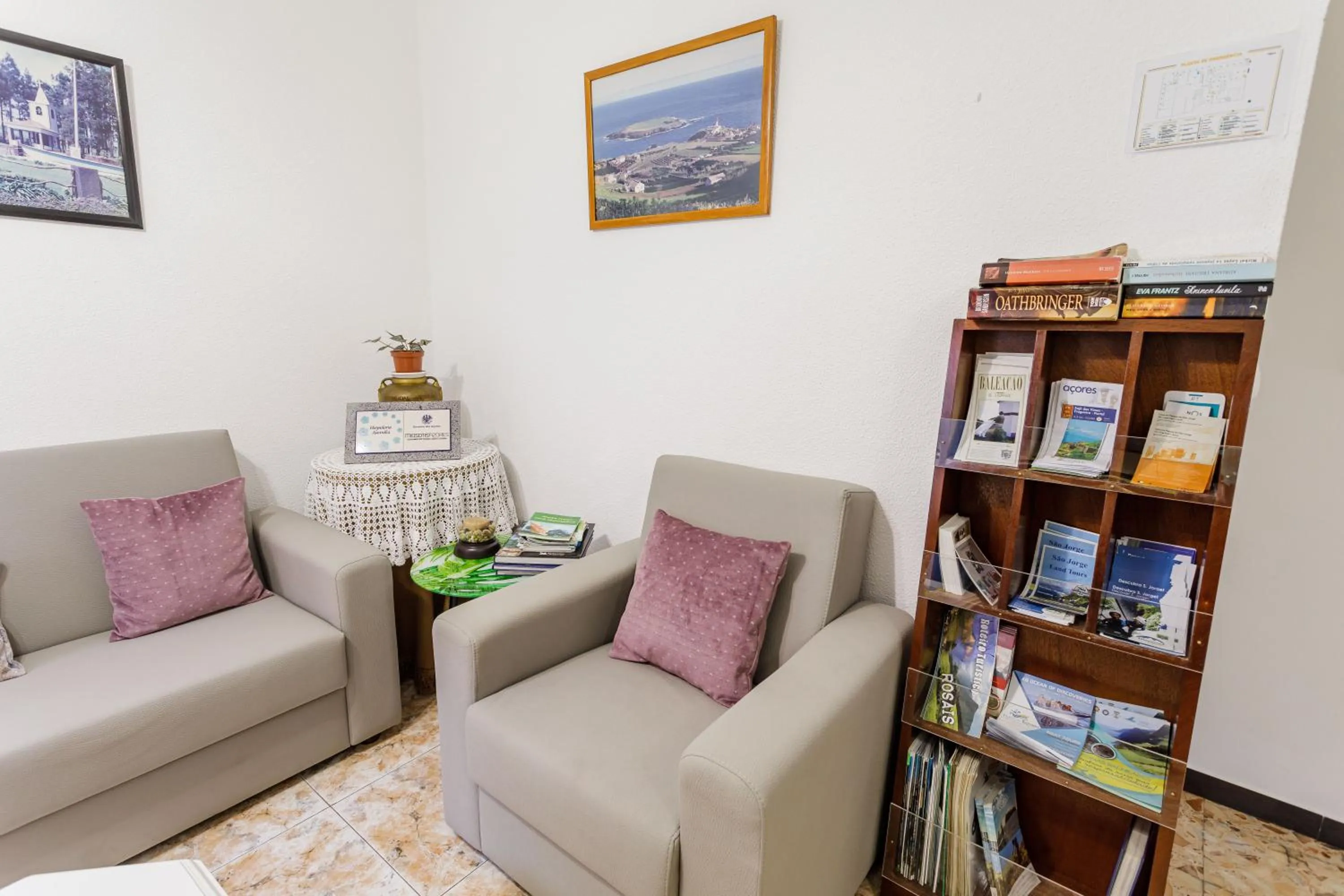 Living room in Hospedaria Australia