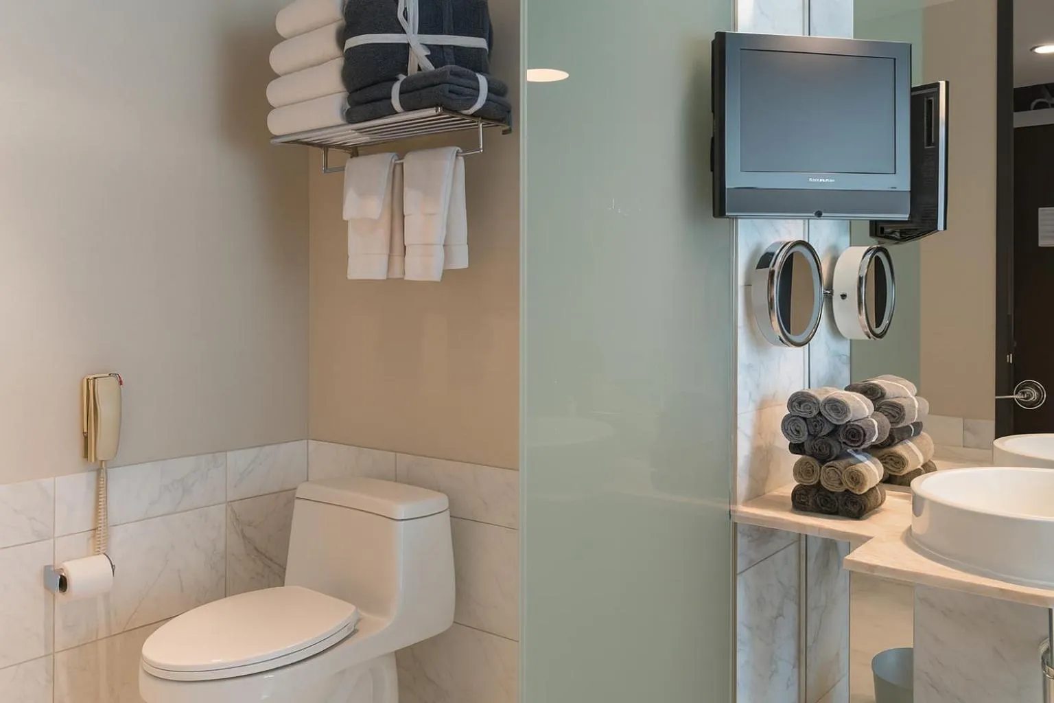 Toilet in Luxury Suites at Palms Place