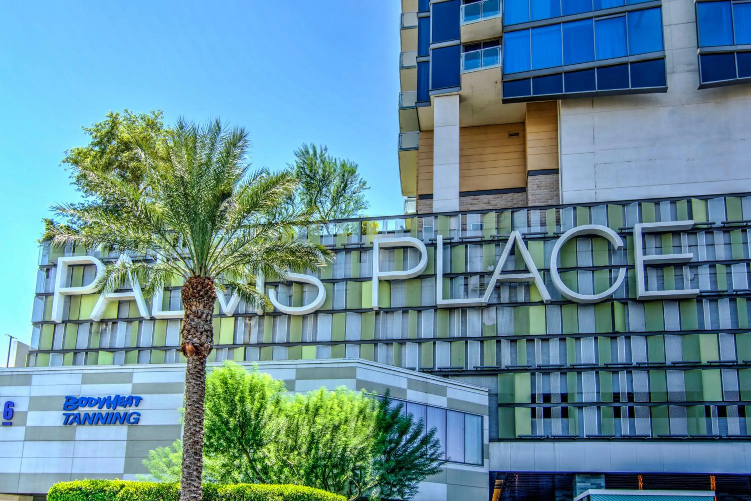 Property building in Luxury Suites at Palms Place