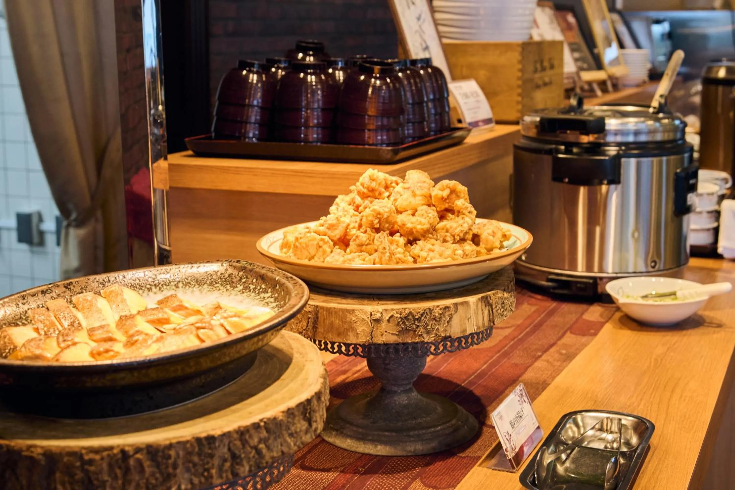 Buffet breakfast in Hotel Kumamoto Terrsa