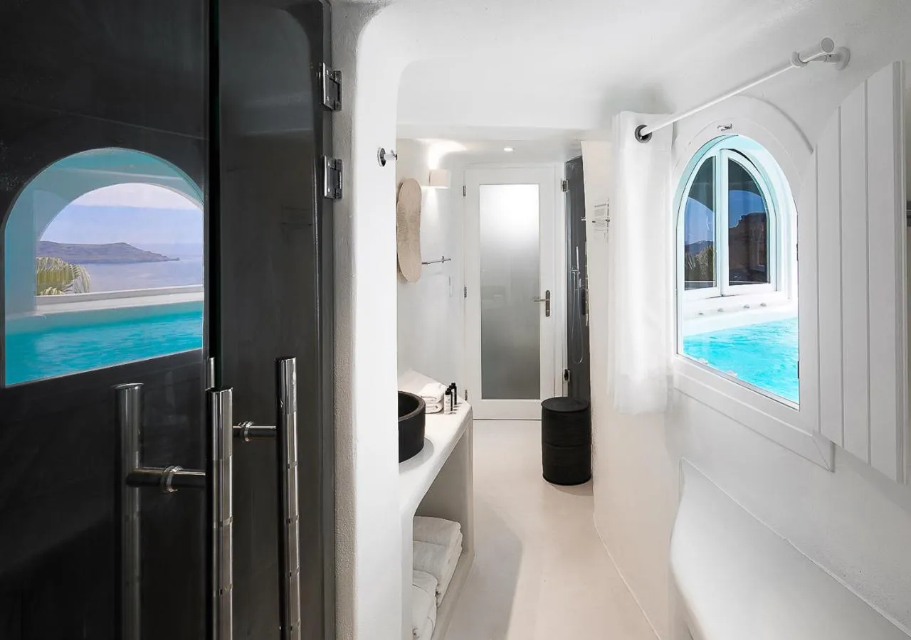 Bathroom in Dana Villas & Infinity Suites